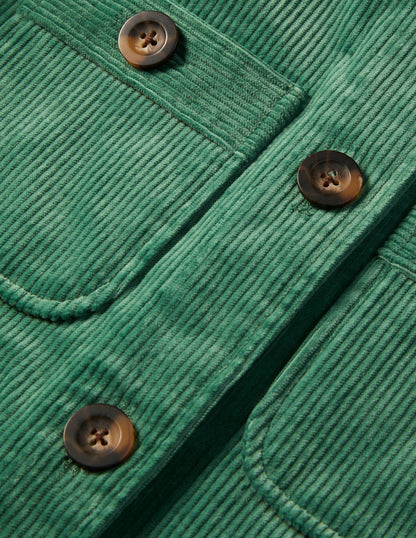 Cord-Hemdjacke-Salbeigrün