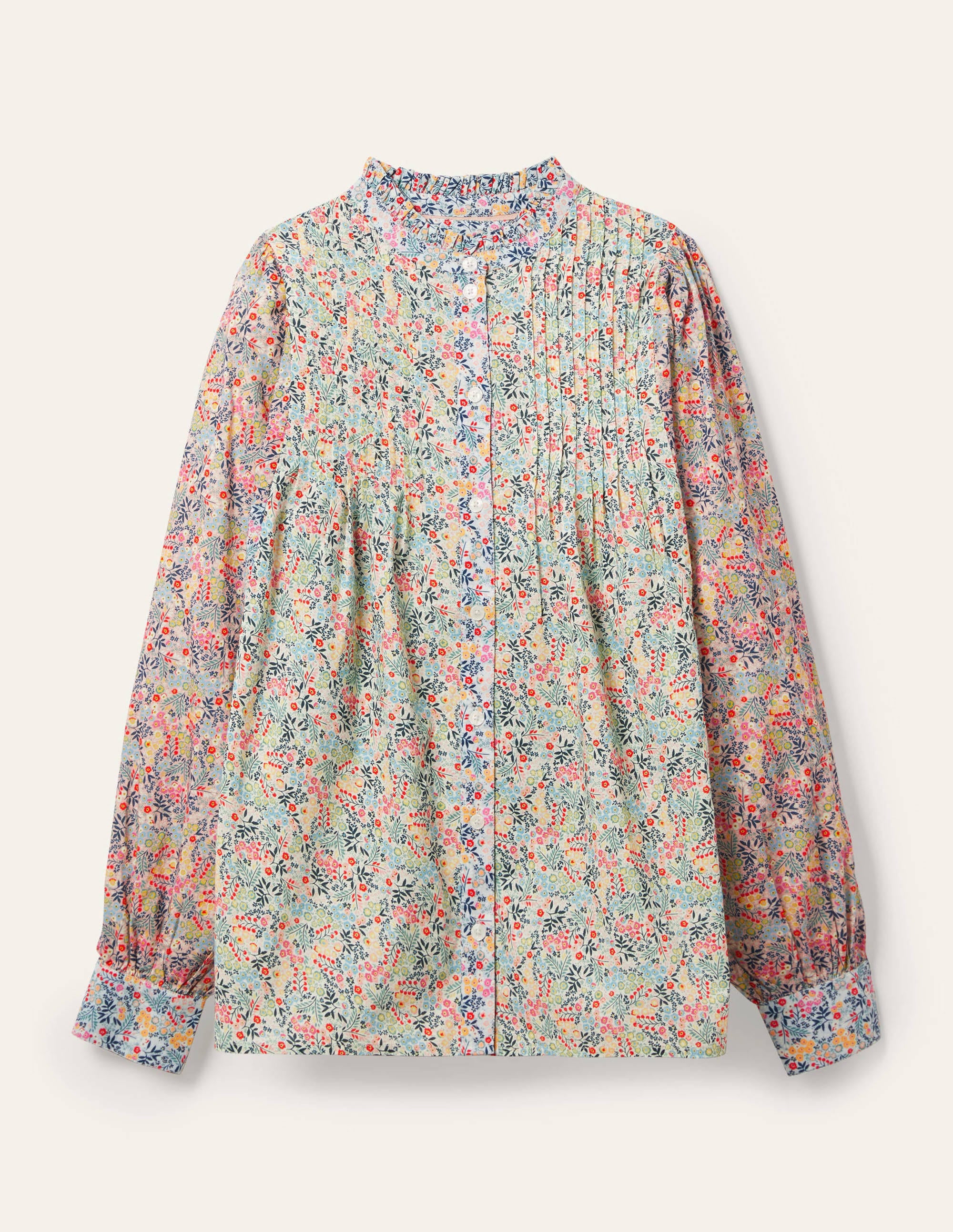 Blouse Miranda-Ivoire, forêt enchantée - Image 5
