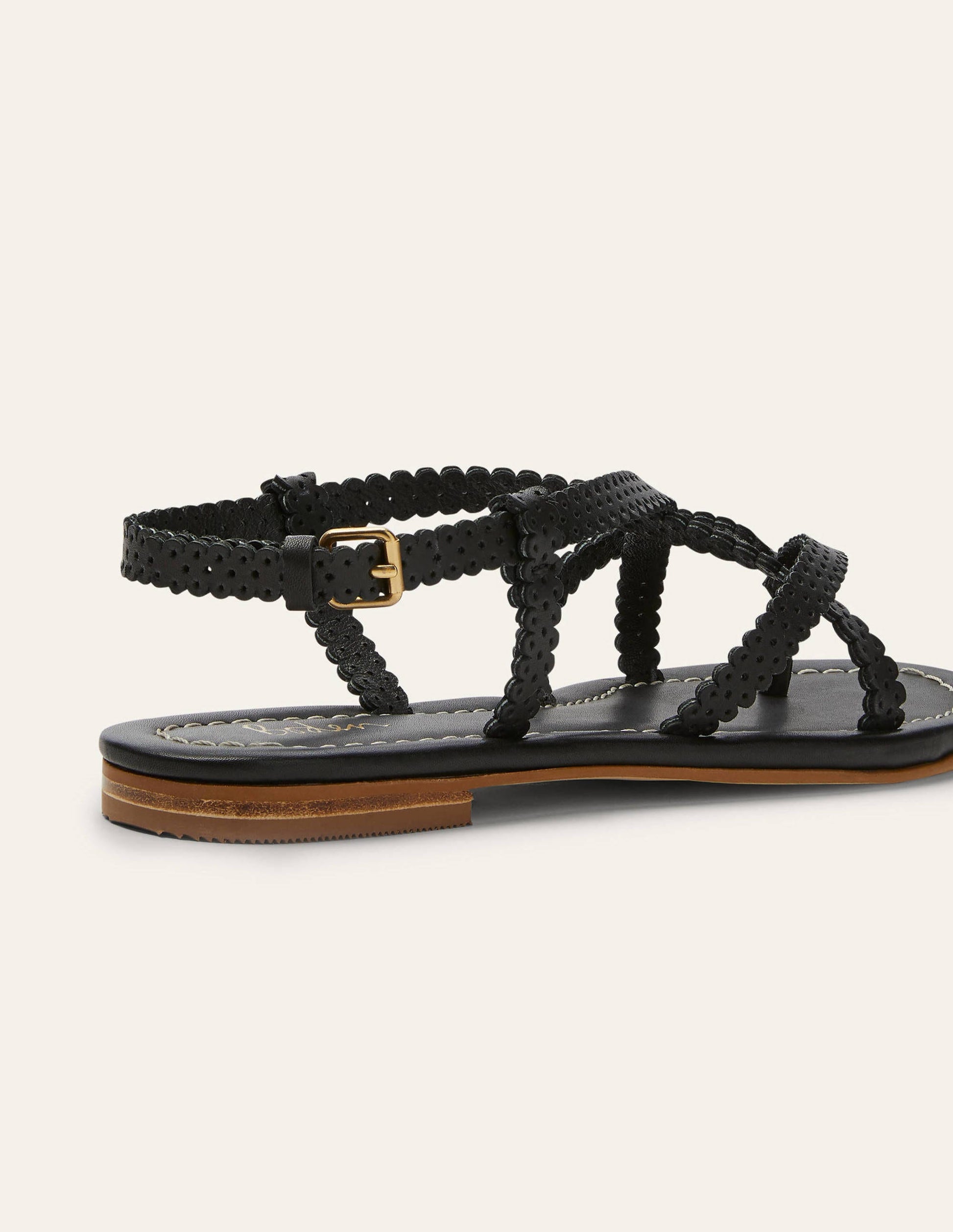 Deborah Strappy Sandals-Black-3