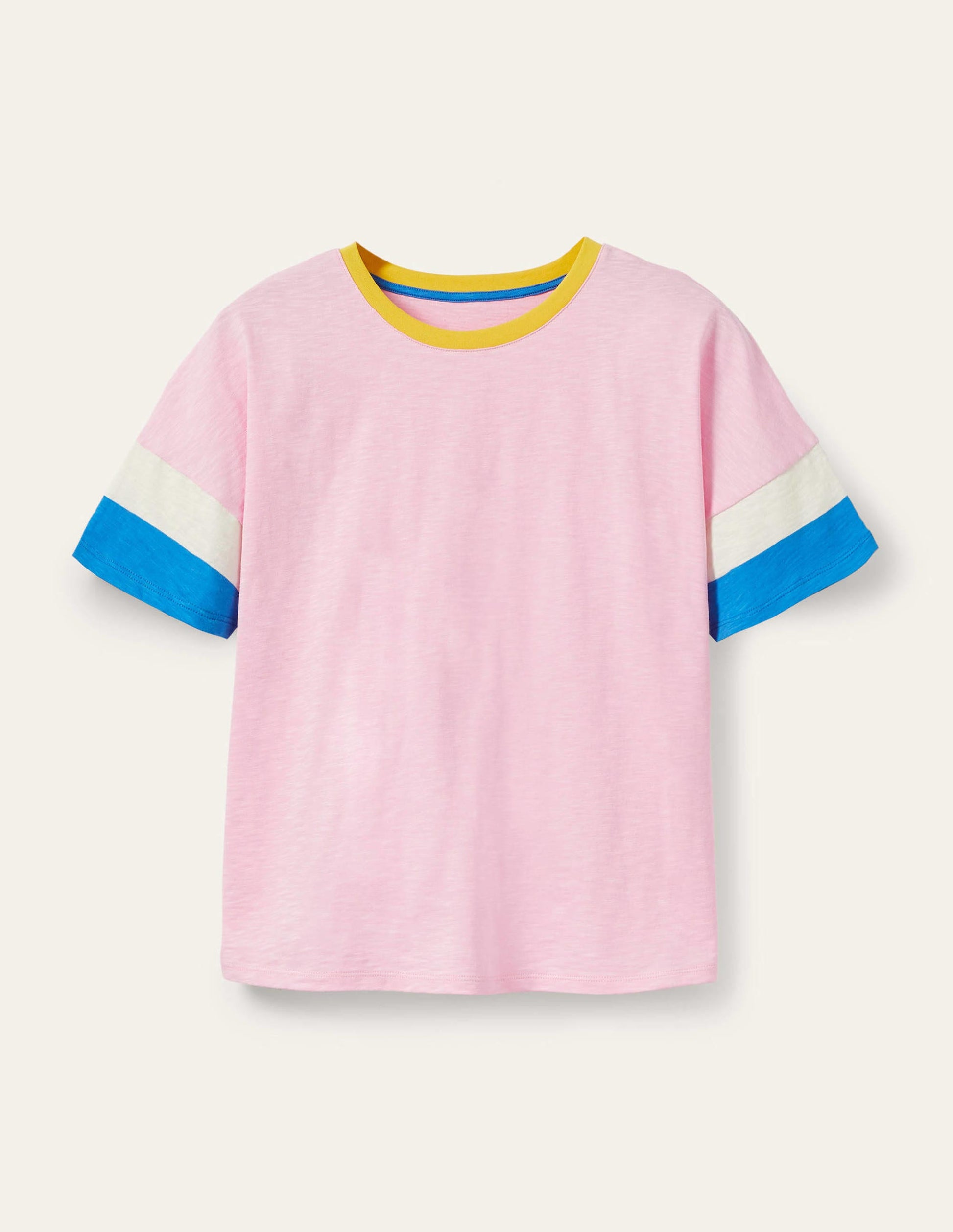 Clarissa Jersey-T-Shirt-Zartes Rosa-5