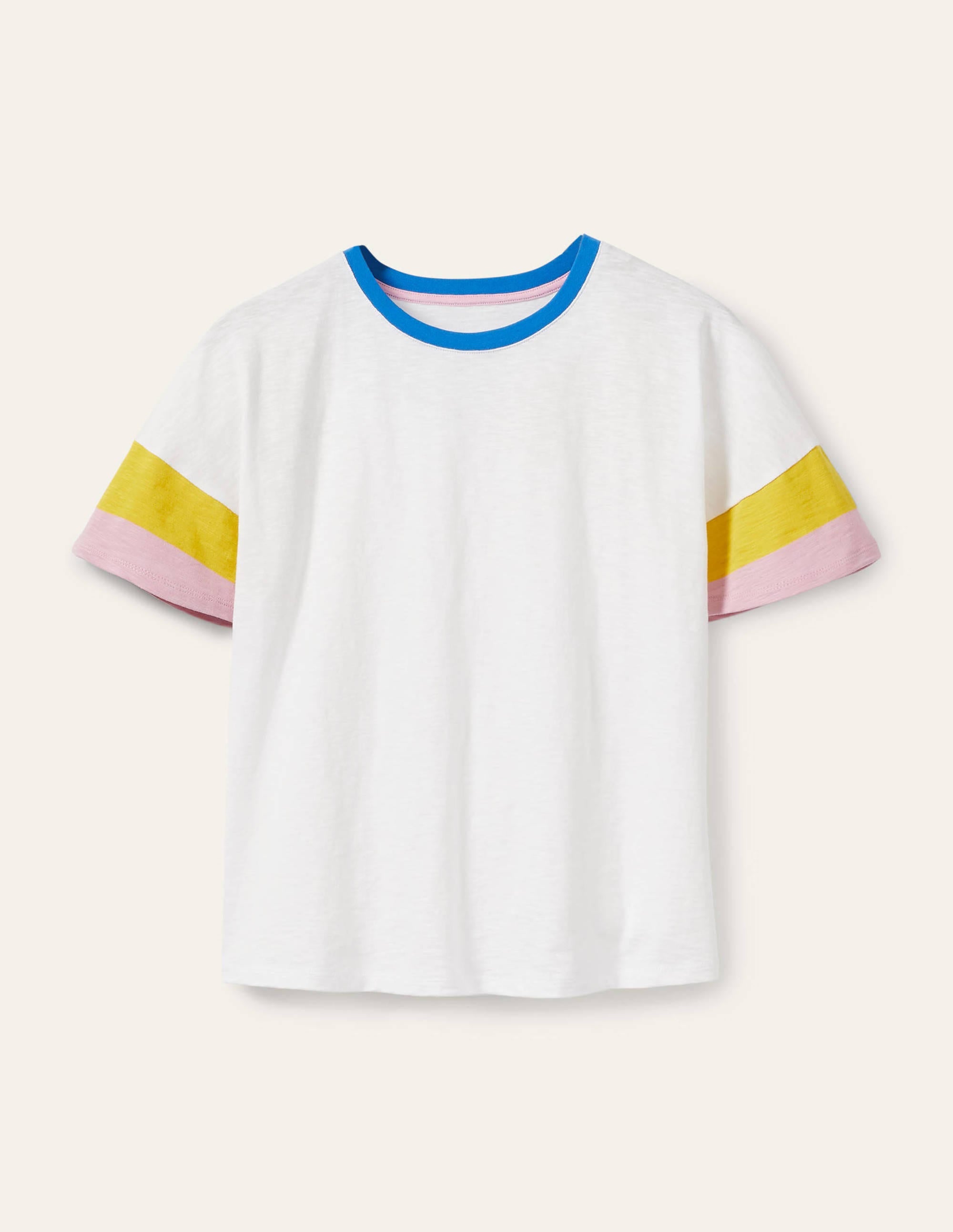 Clarissa Jersey-T-Shirt-Weiß - Image 6
