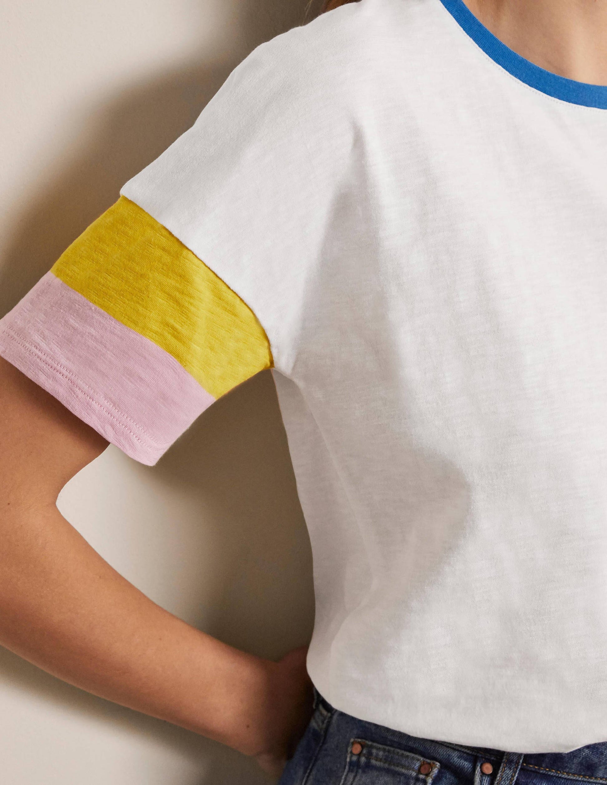 Clarissa Jersey-T-Shirt-Weiß-4