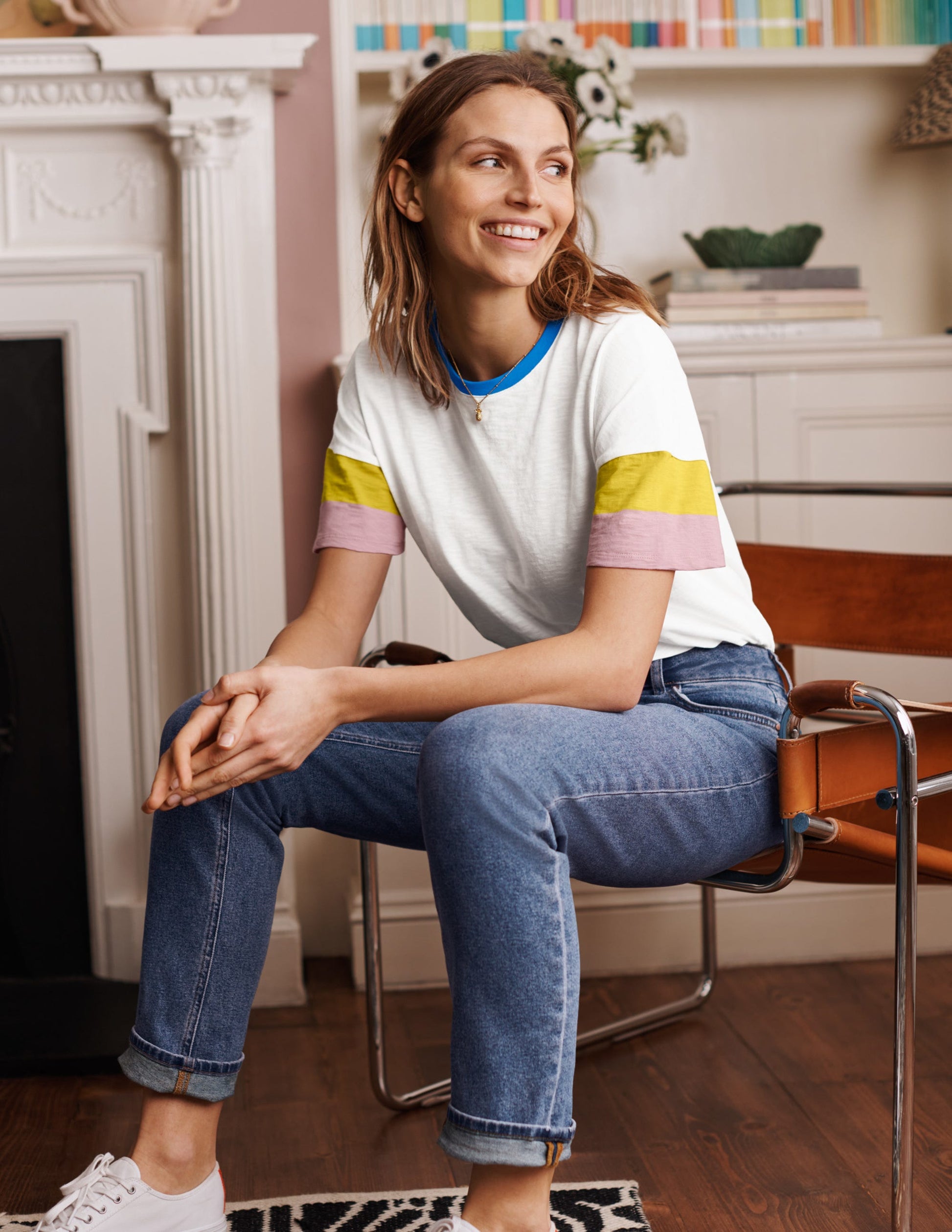 Clarissa Jersey-T-Shirt-Weiß-5