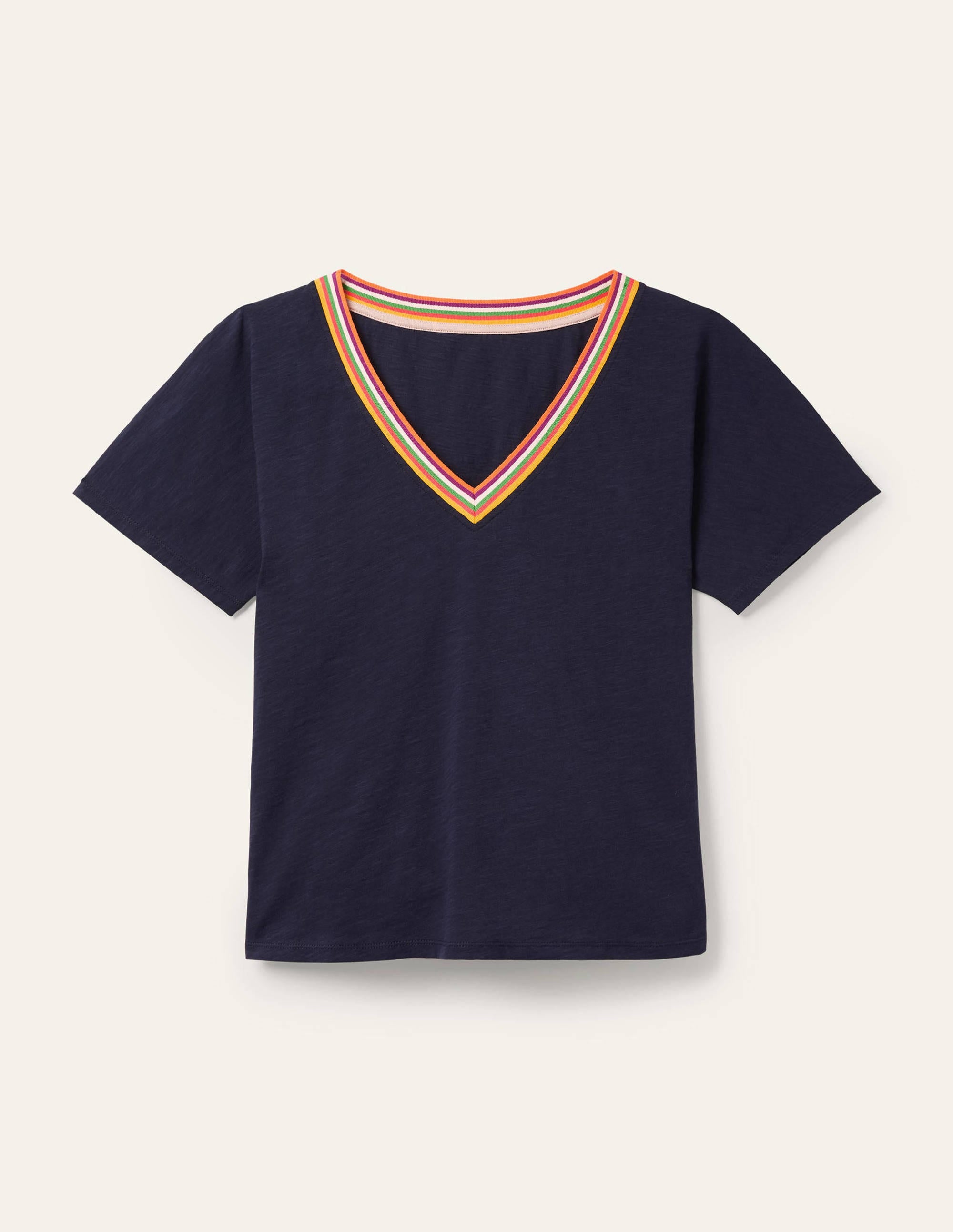 Top Beatrice en jersey-Bleu marine - Image 5
