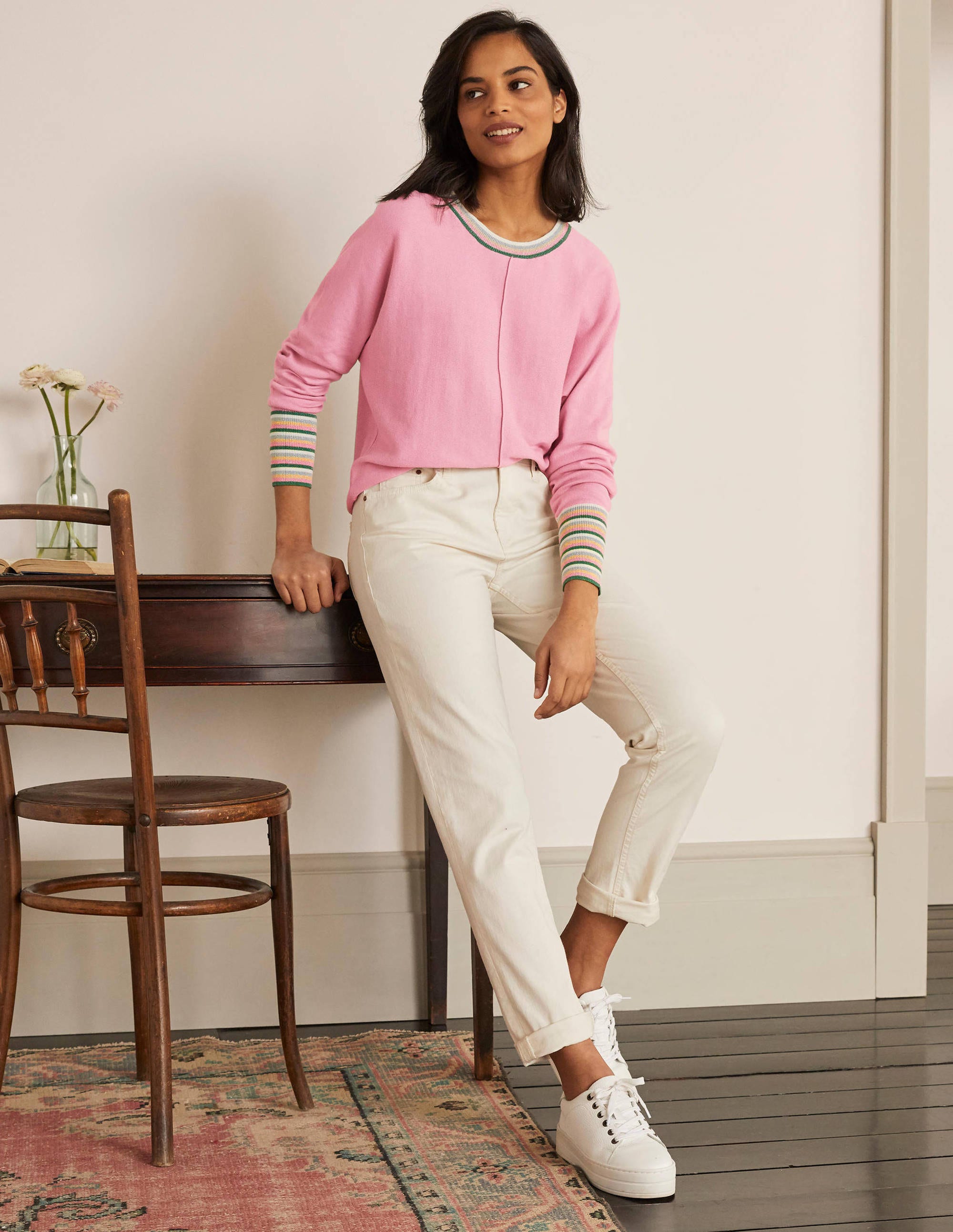 Lytton Glitzerpullover-Zartes Rosa - Image 4