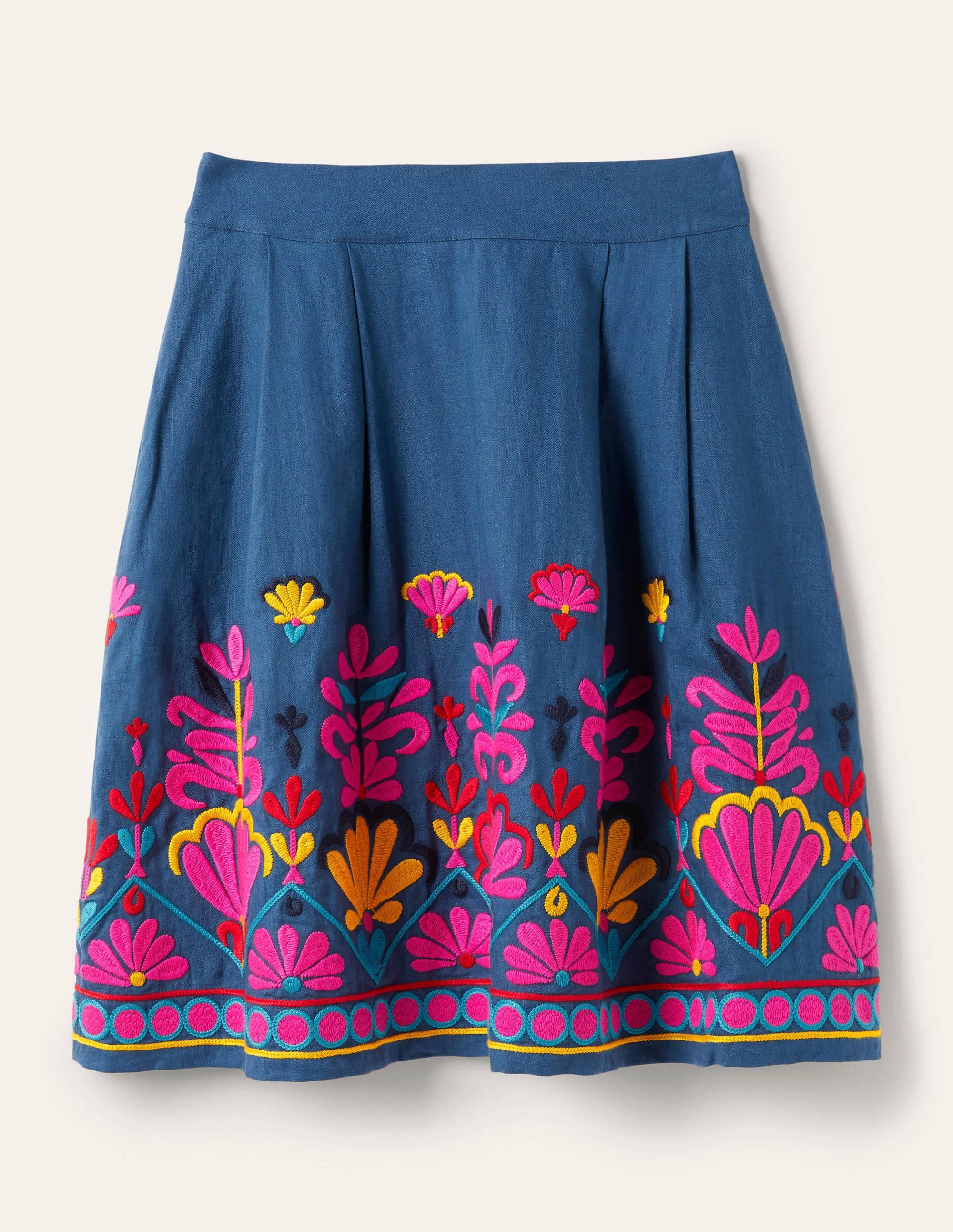 Sasha Embroidered Skirt-Aircraft - Image 7