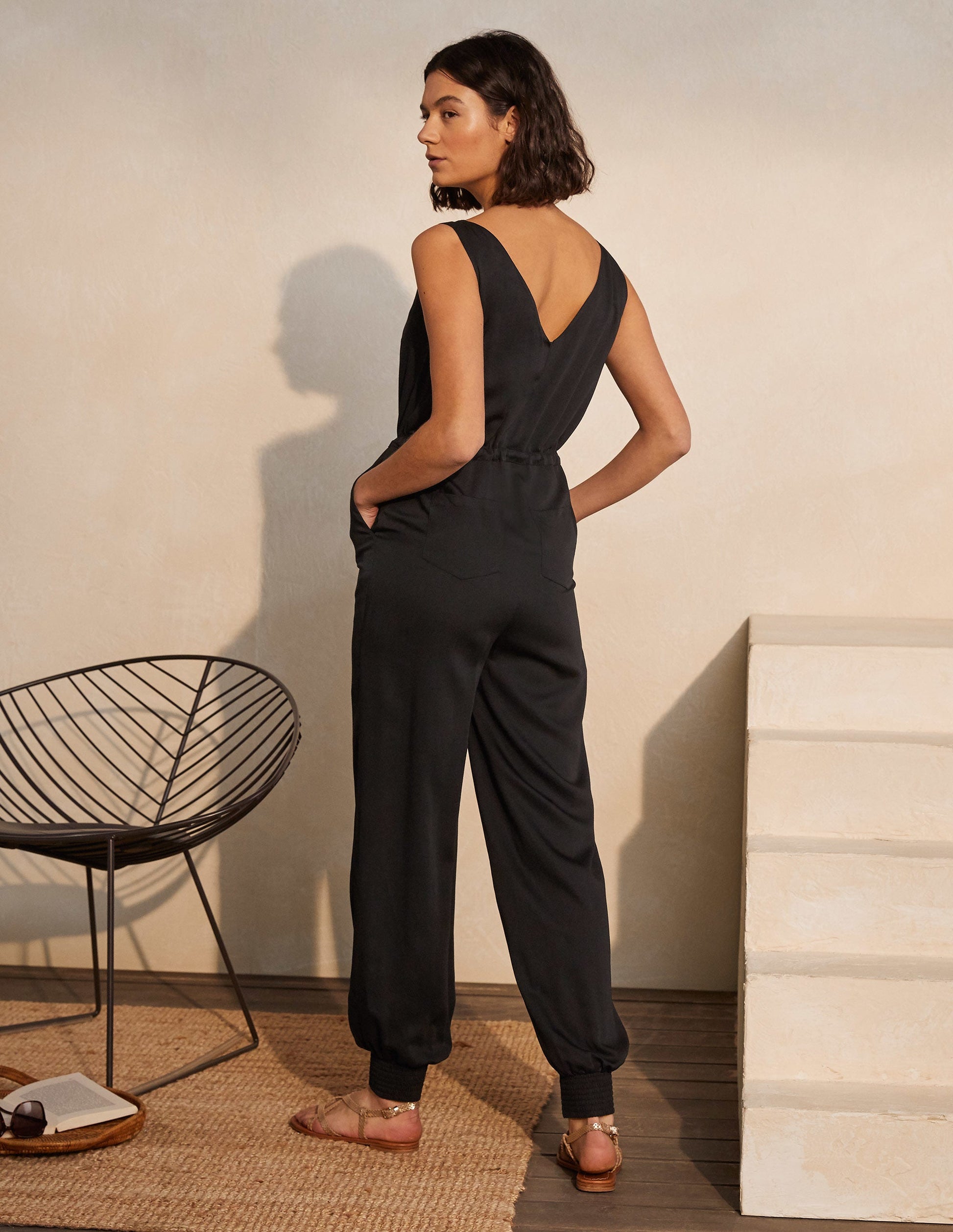 Cecilia Jumpsuit-Schwarz-2