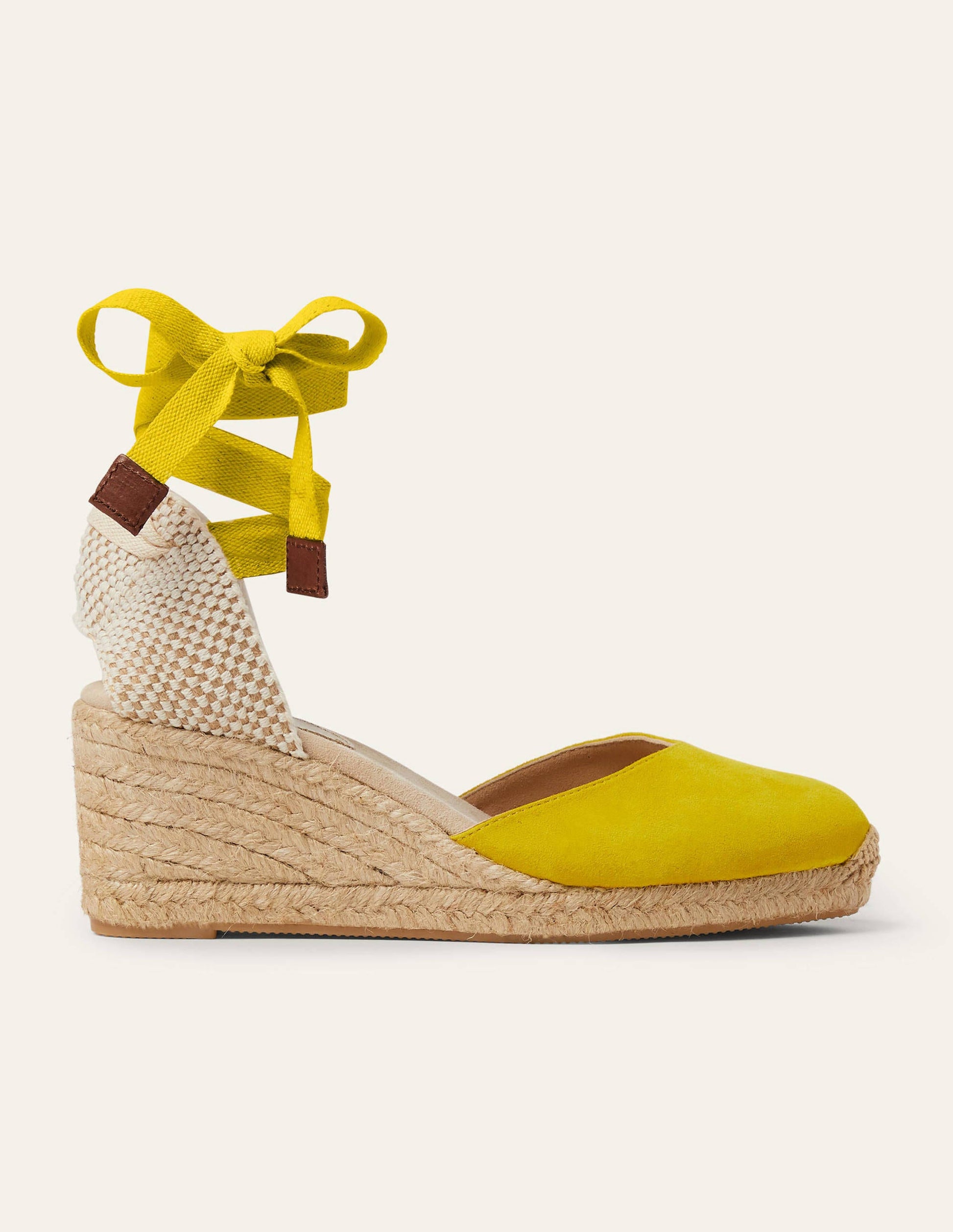 Cassie Espadrilles mit Keilabsatz-Schwefelgelb-2