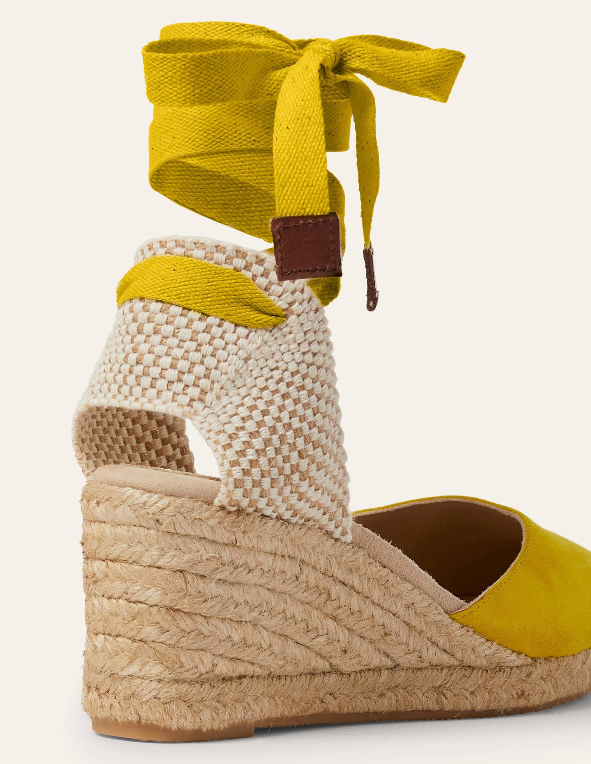 Cassie Espadrilles mit Keilabsatz-Schwefelgelb-3