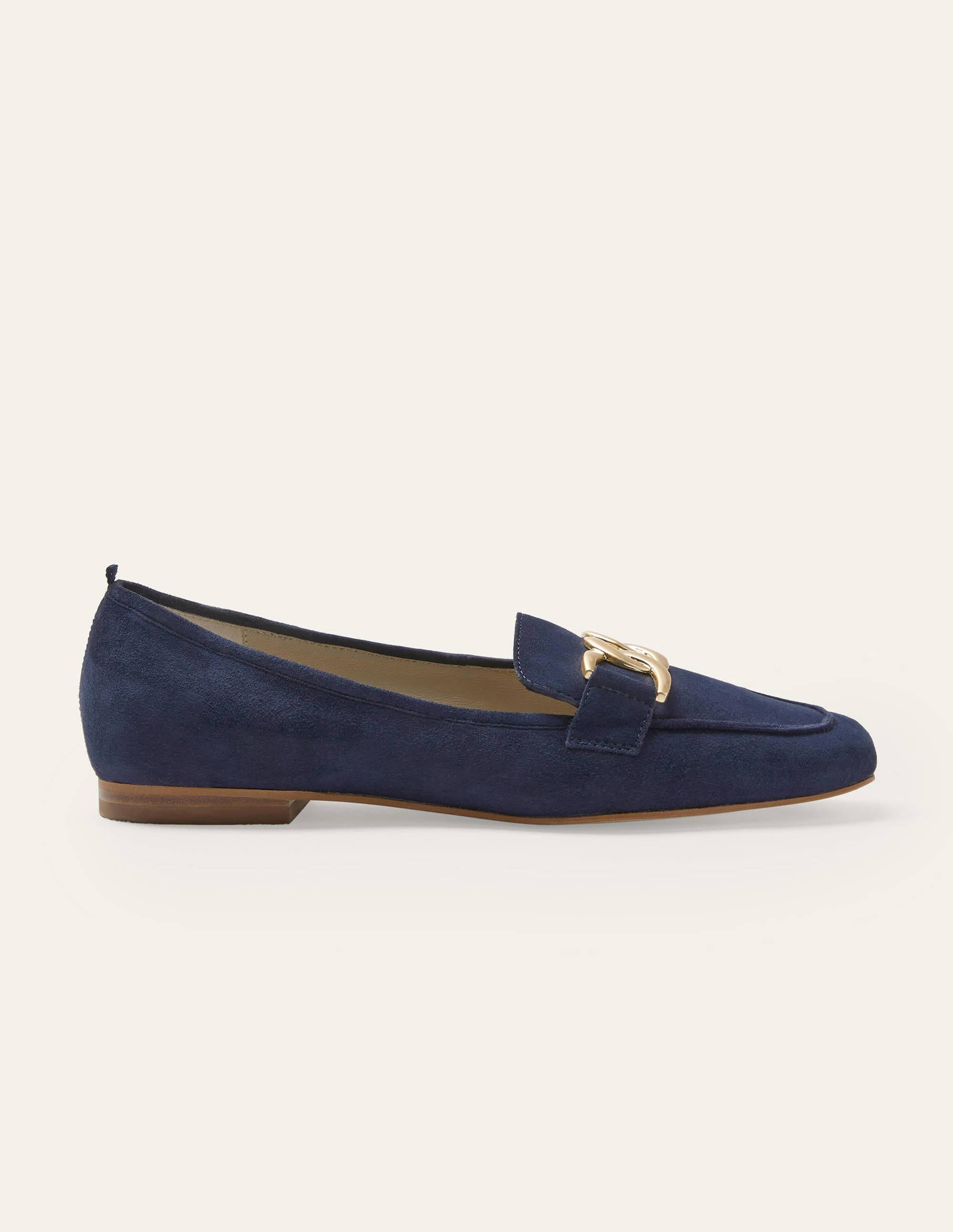 Martha Loafer-Navy Veloursleder - Image 2