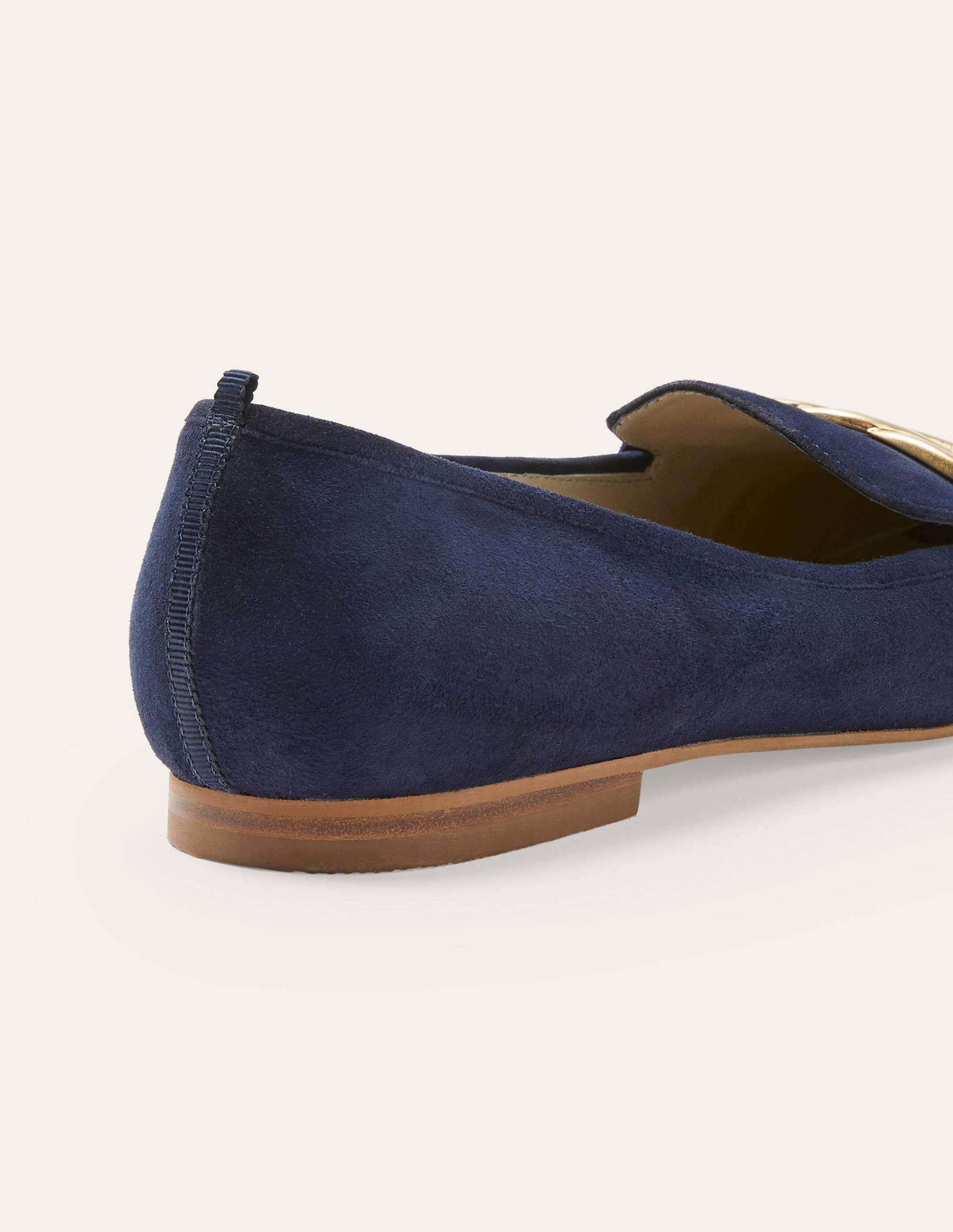 Martha Loafer-Navy Veloursleder - Image 3