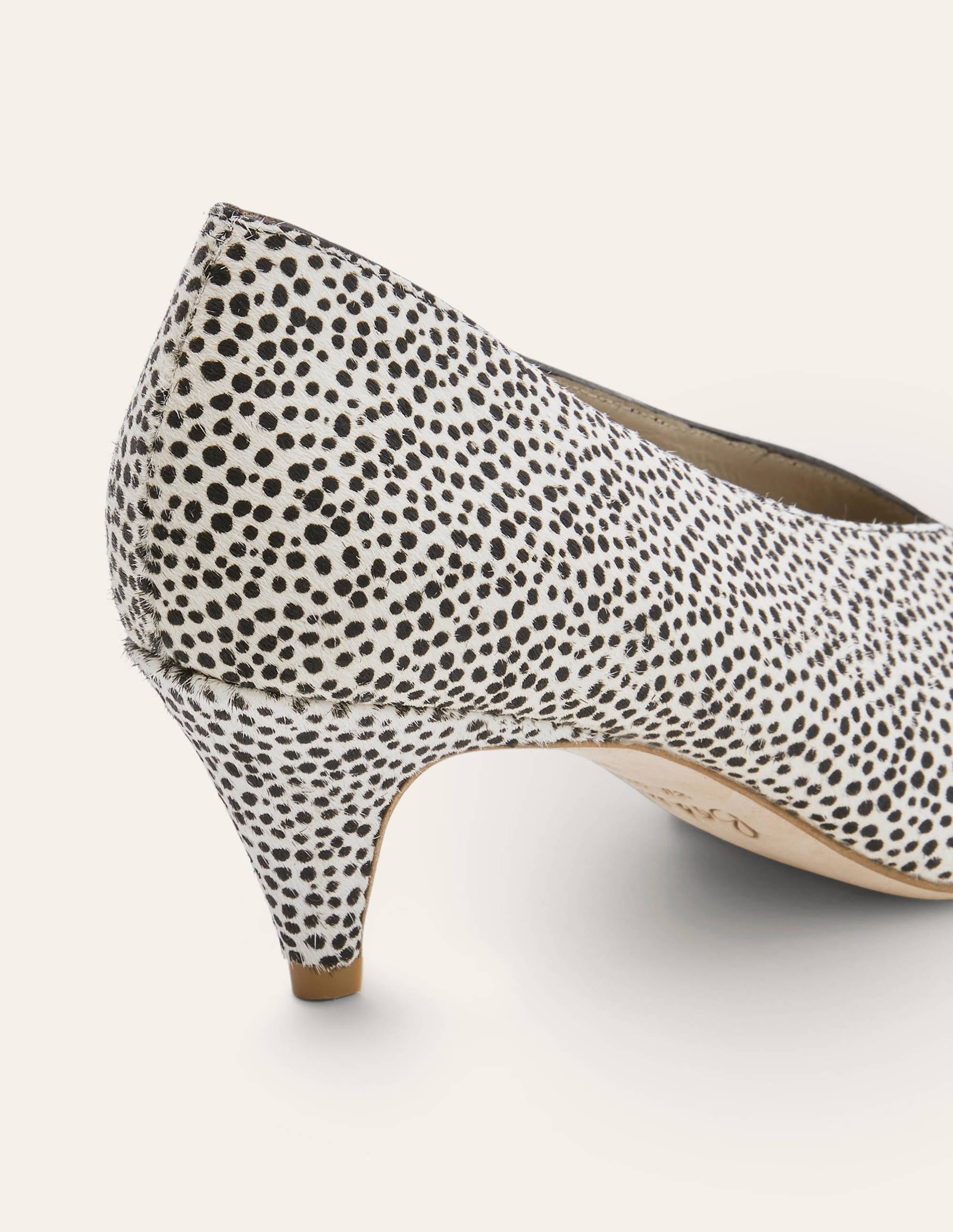 Natalie Kitten Heels-Dalmatian - Image 3