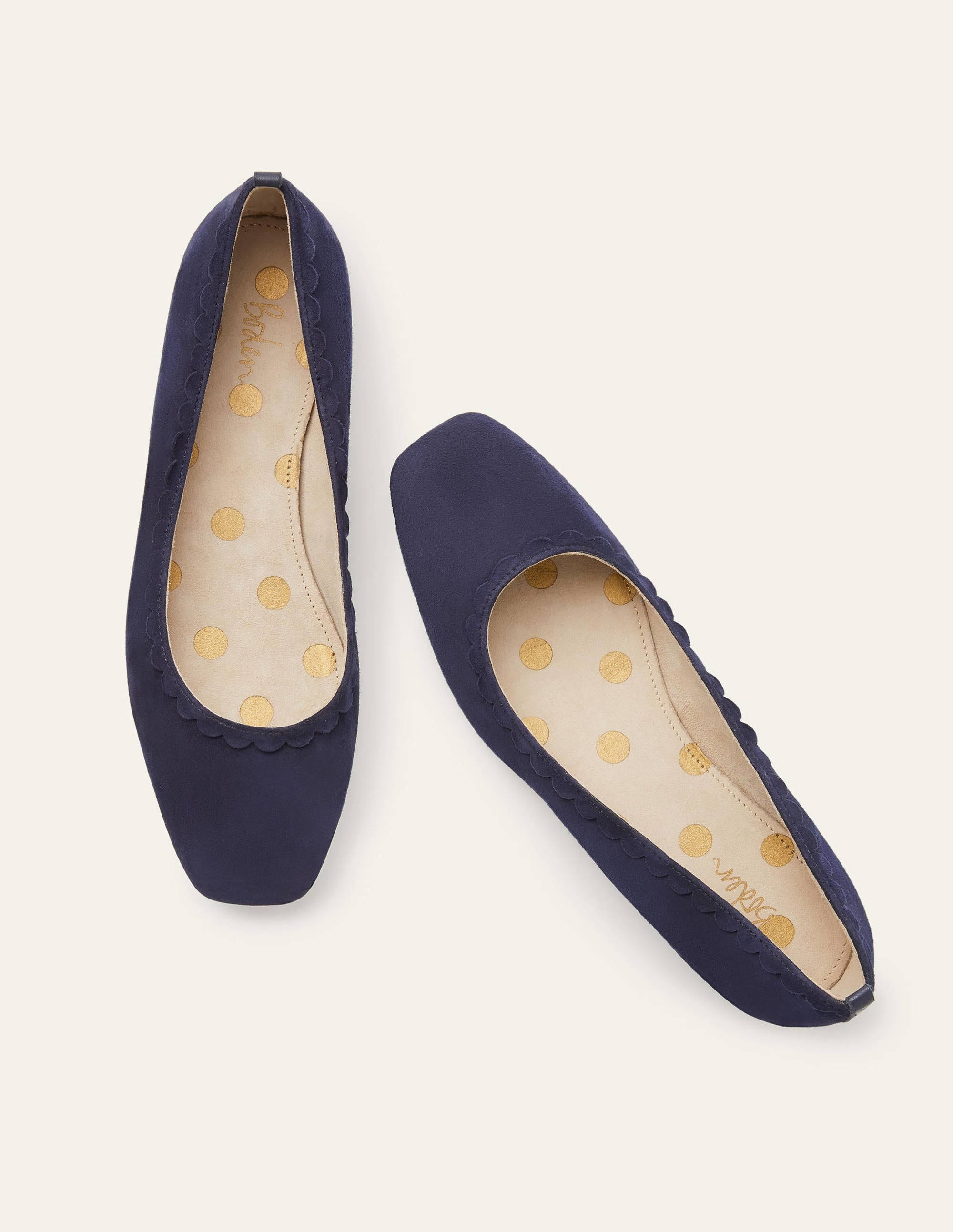 Olive Ballerinas-Marineblau - Image 1