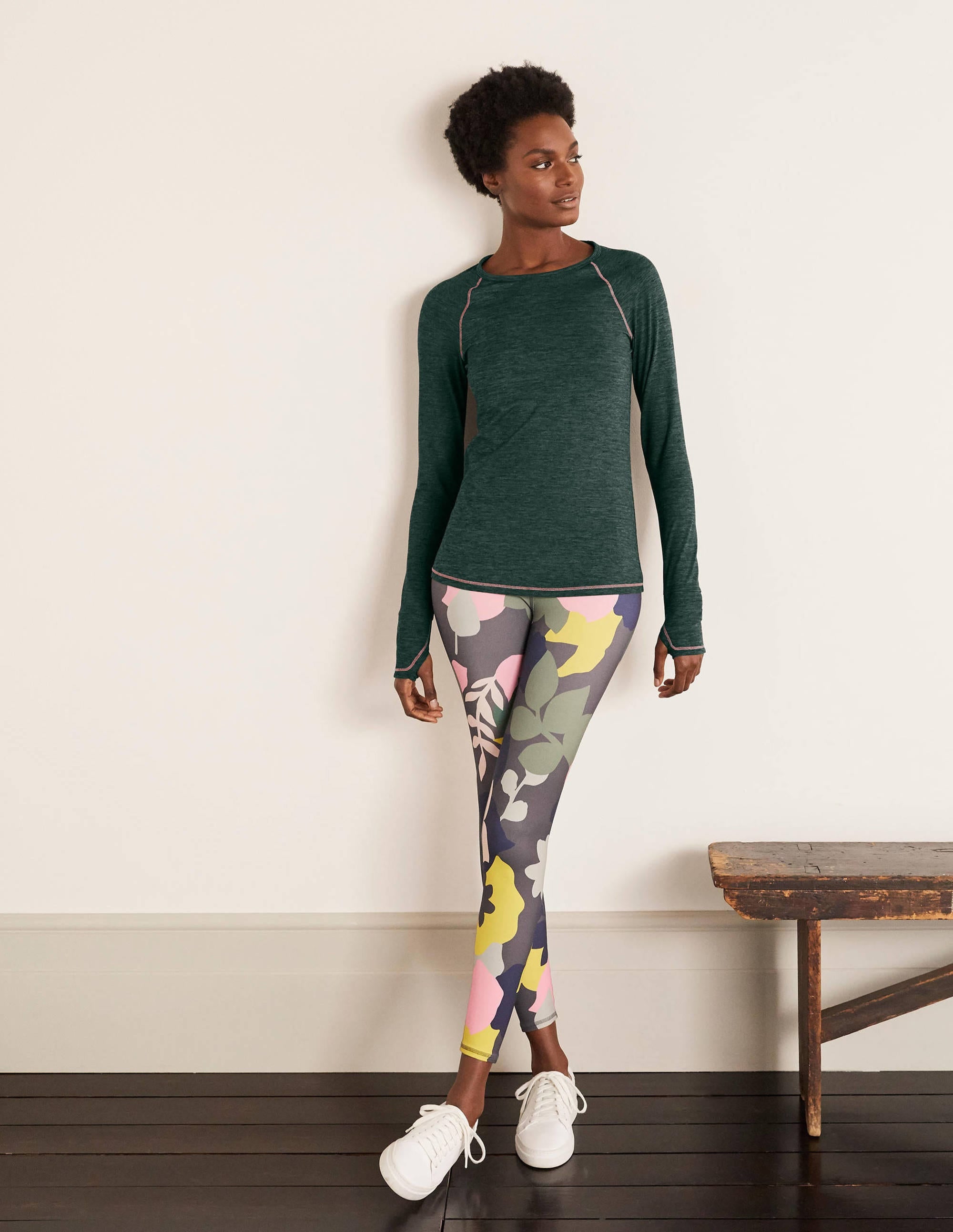 Scarlet Active Top-Palm Leaf - Image 2