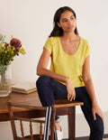 The Cotton Voop Tee-Pineapple