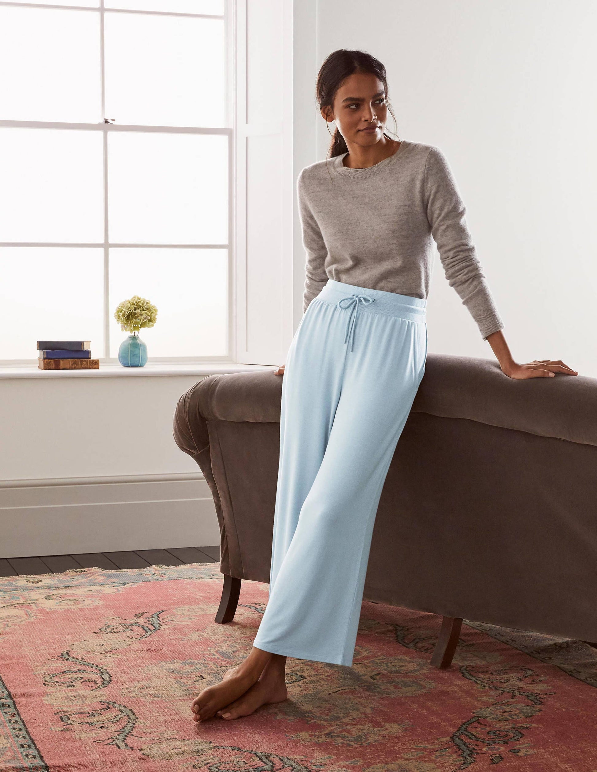 Emma 7/8-Jogginghose-Surfblau-1