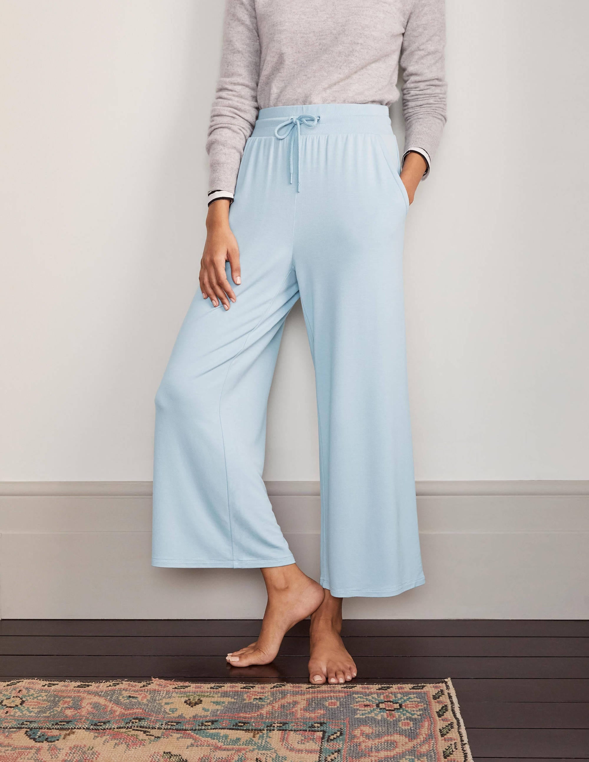 Emma 7/8-Jogginghose-Surfblau - Image 2