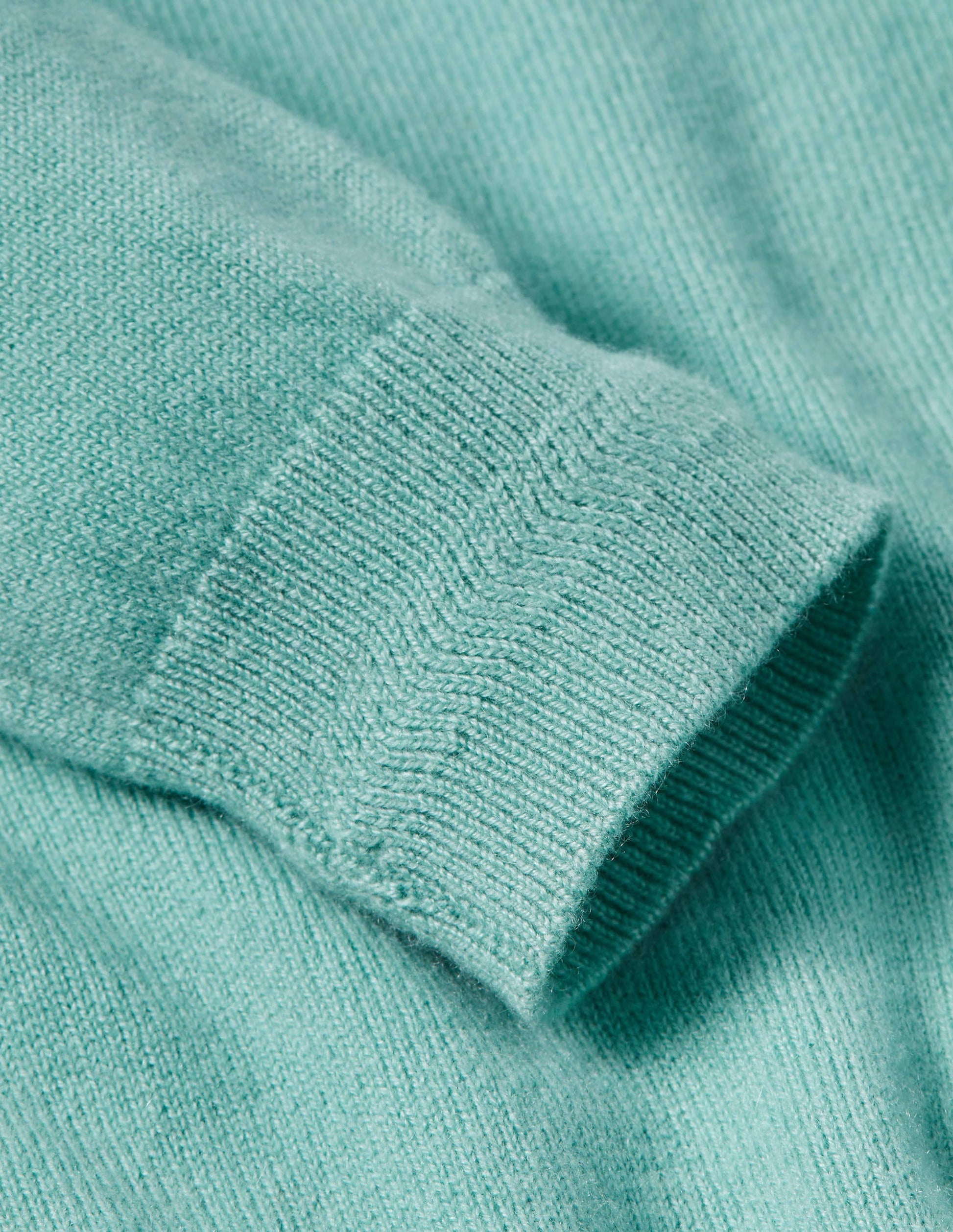 Kaschmirpullover mit Rundhalsausschnitt-Apfelgrün-6