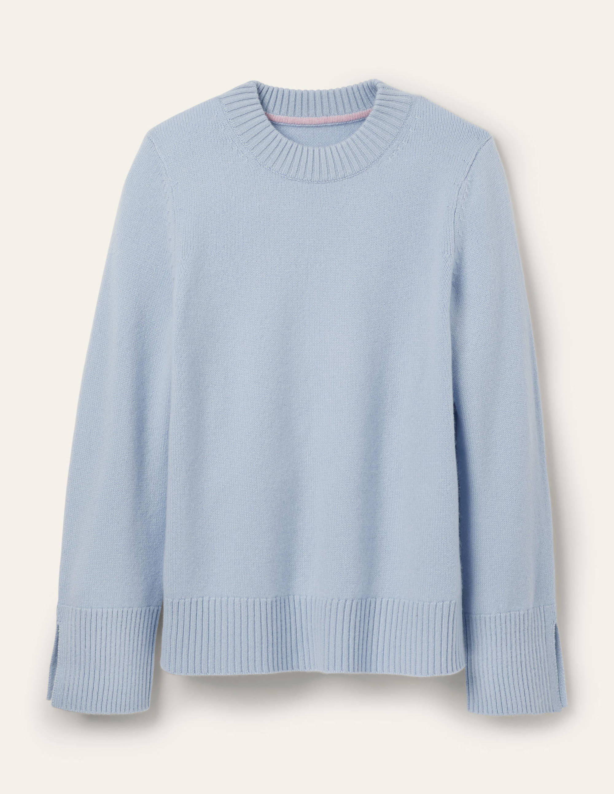 Pull Dundee en cachemire-Bleu - Image 6