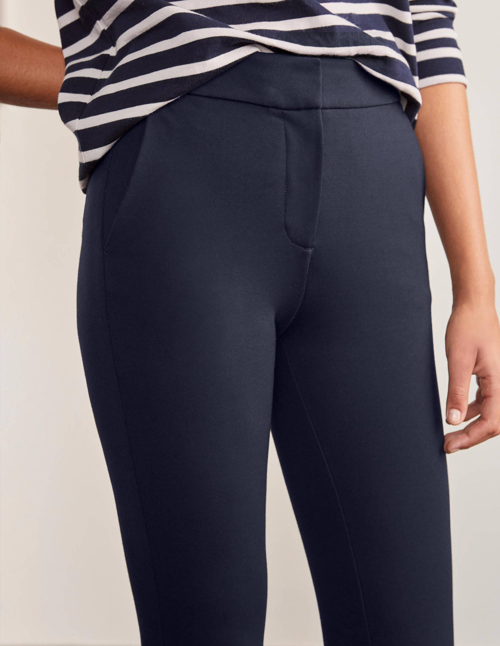 Pantalon bootcut Hampshire-Bleu marine - Image 3