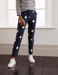 Richmond 7/8-Hose-Französisch Blau, Getupft