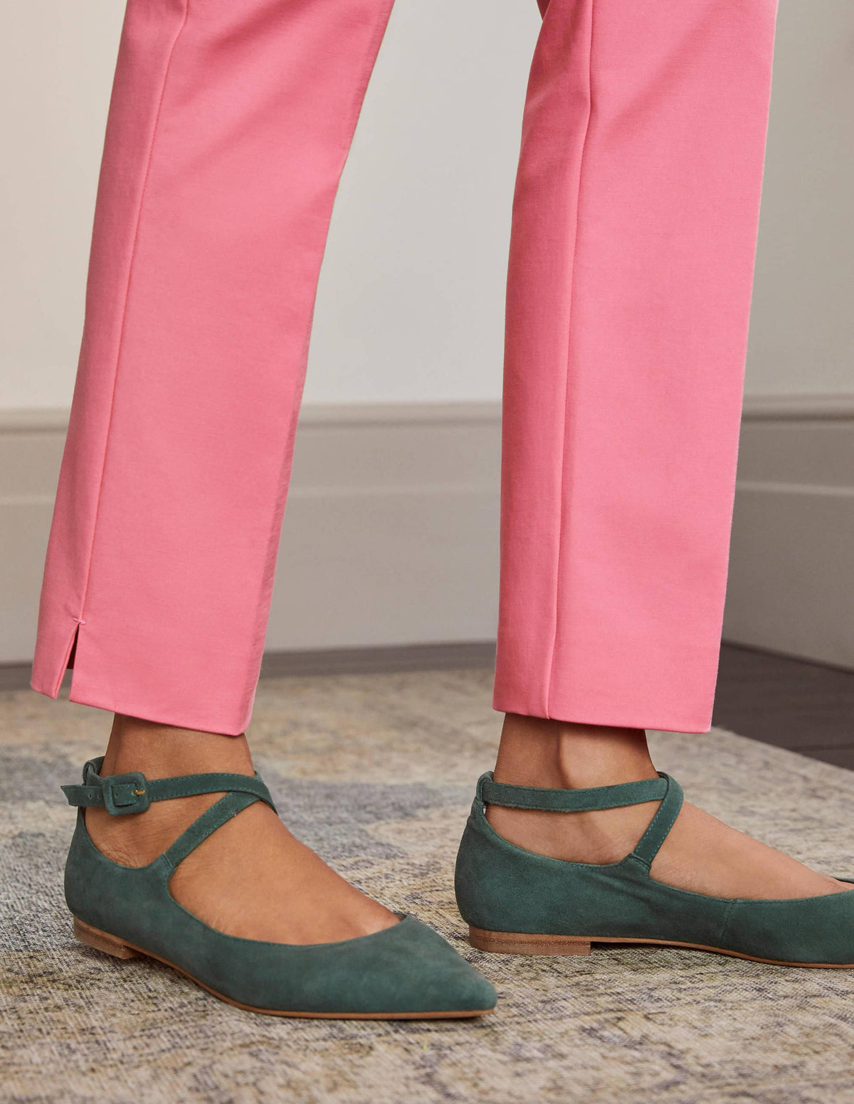 Richmond 7/8 Trouser-Azalea-3