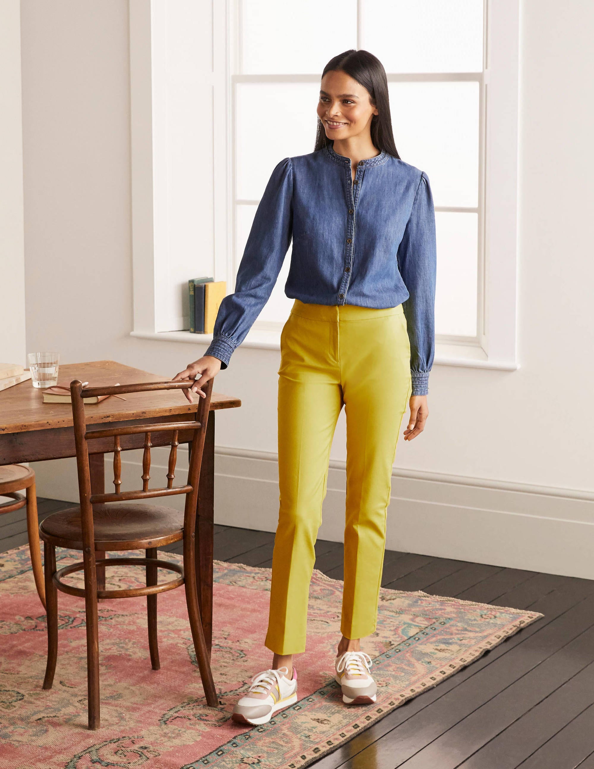 Pantalon 7/8 Richmond-Chartreuse - Image 1