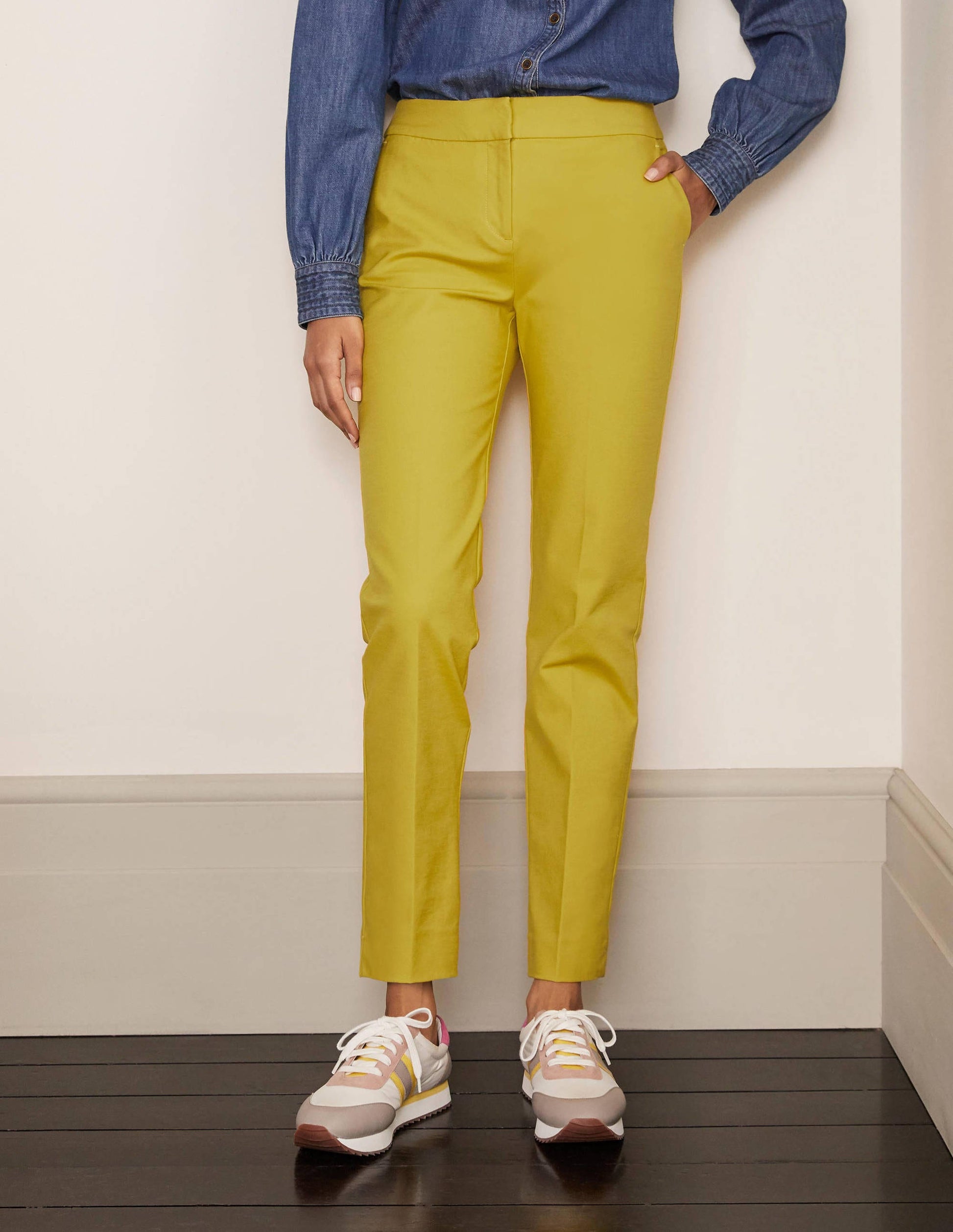 Pantalon 7/8 Richmond-Chartreuse-2