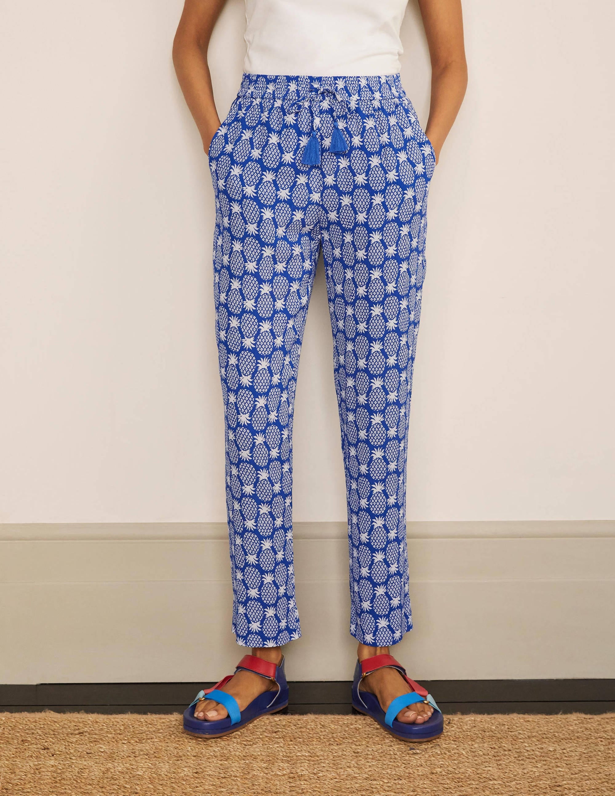 Bembridge Trousers-Summit, Pineapple Geo - Image 1