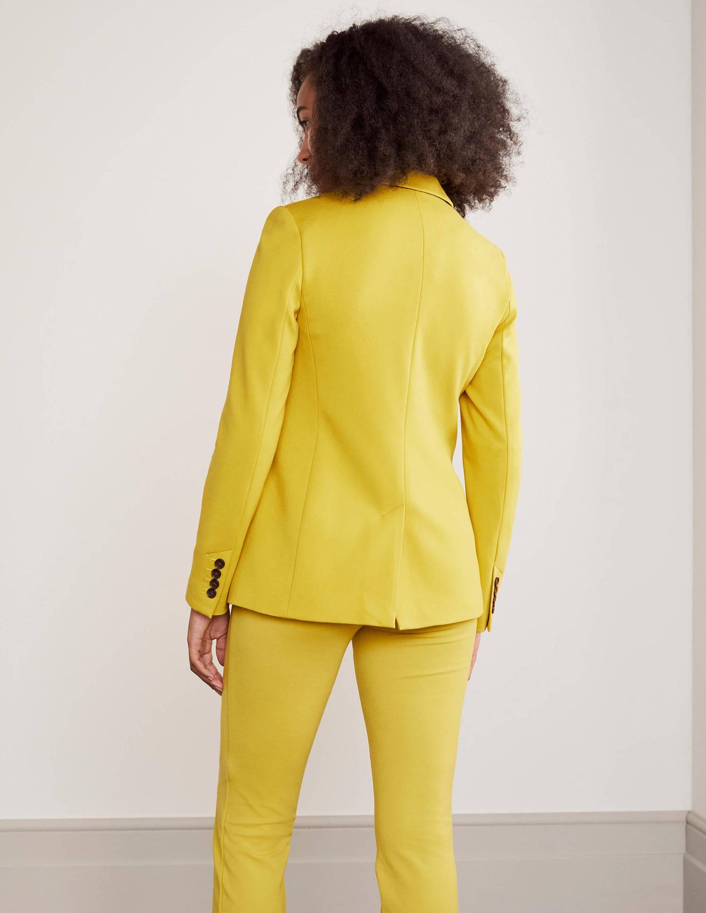 Smyth Ponté-Blazer-Schwefelgelb