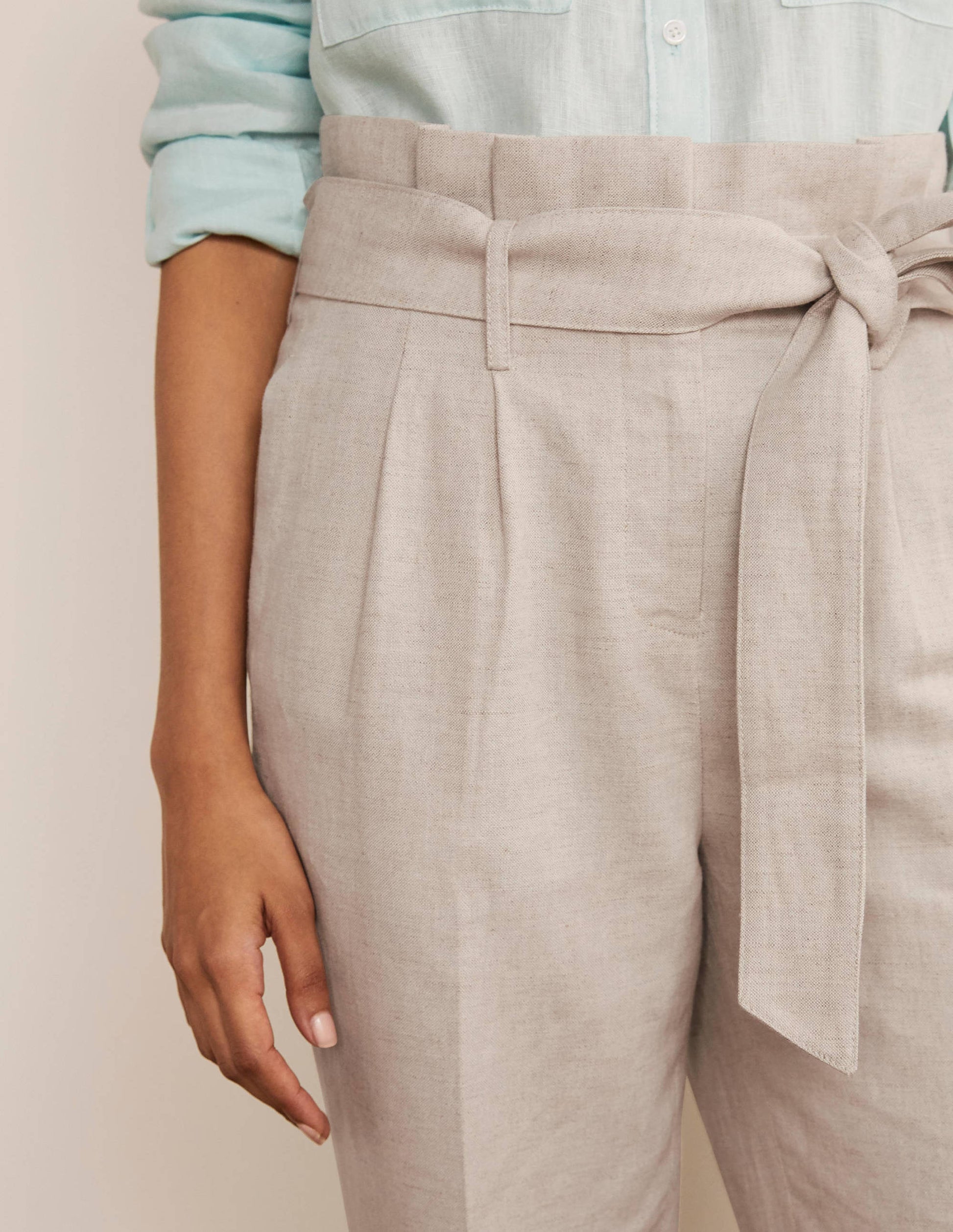 Ludgate Paperbag-Hose-Ecru-3