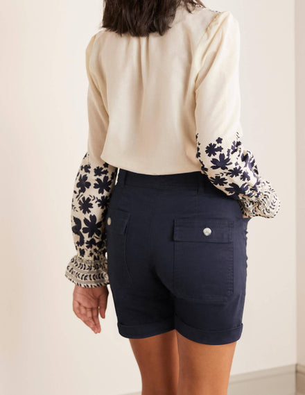 Abingdon Chino-Shorts-Marineblau