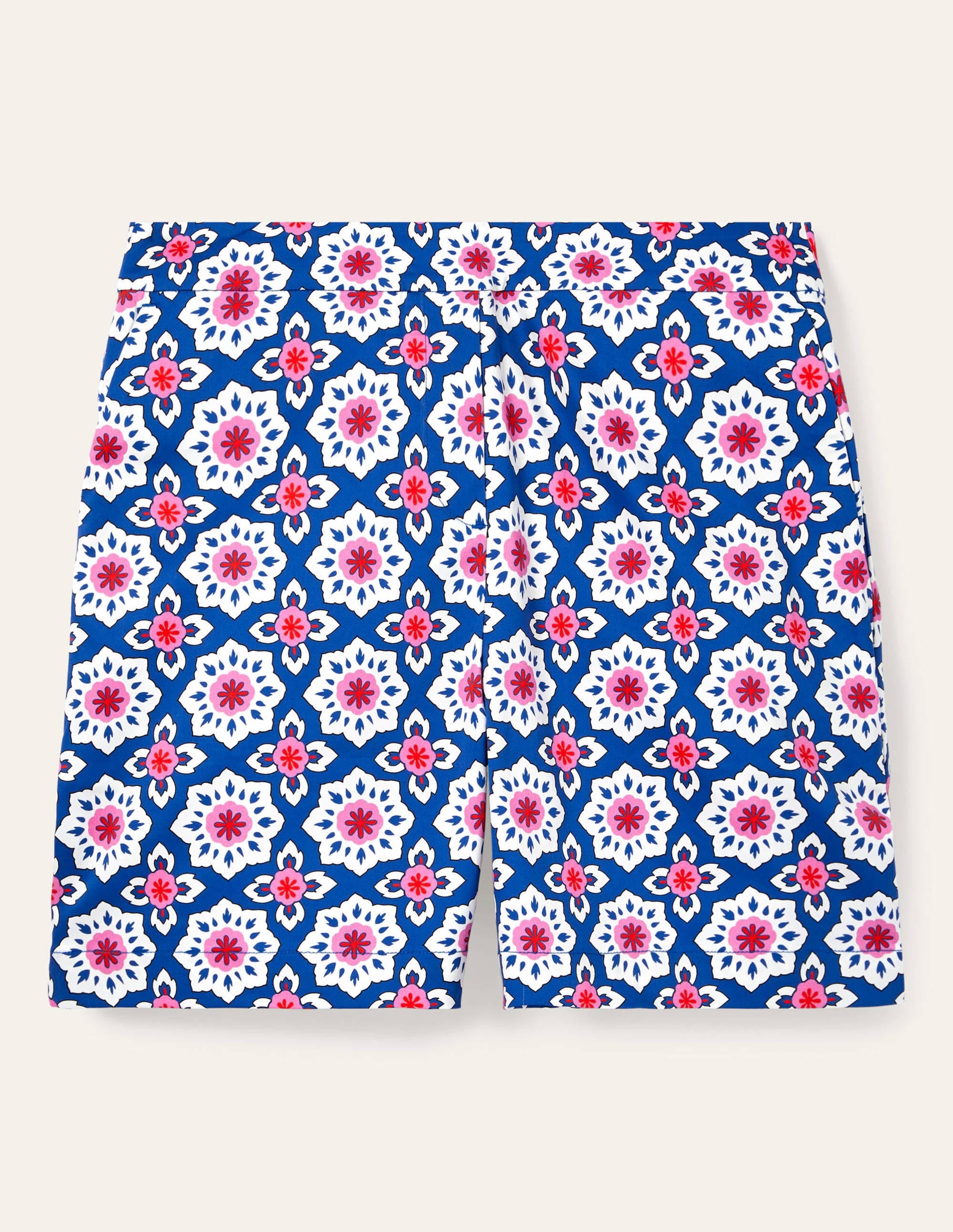 Short Danby à enfiler-Bleu des cimes, motif Mosaic Stamp - Image 6