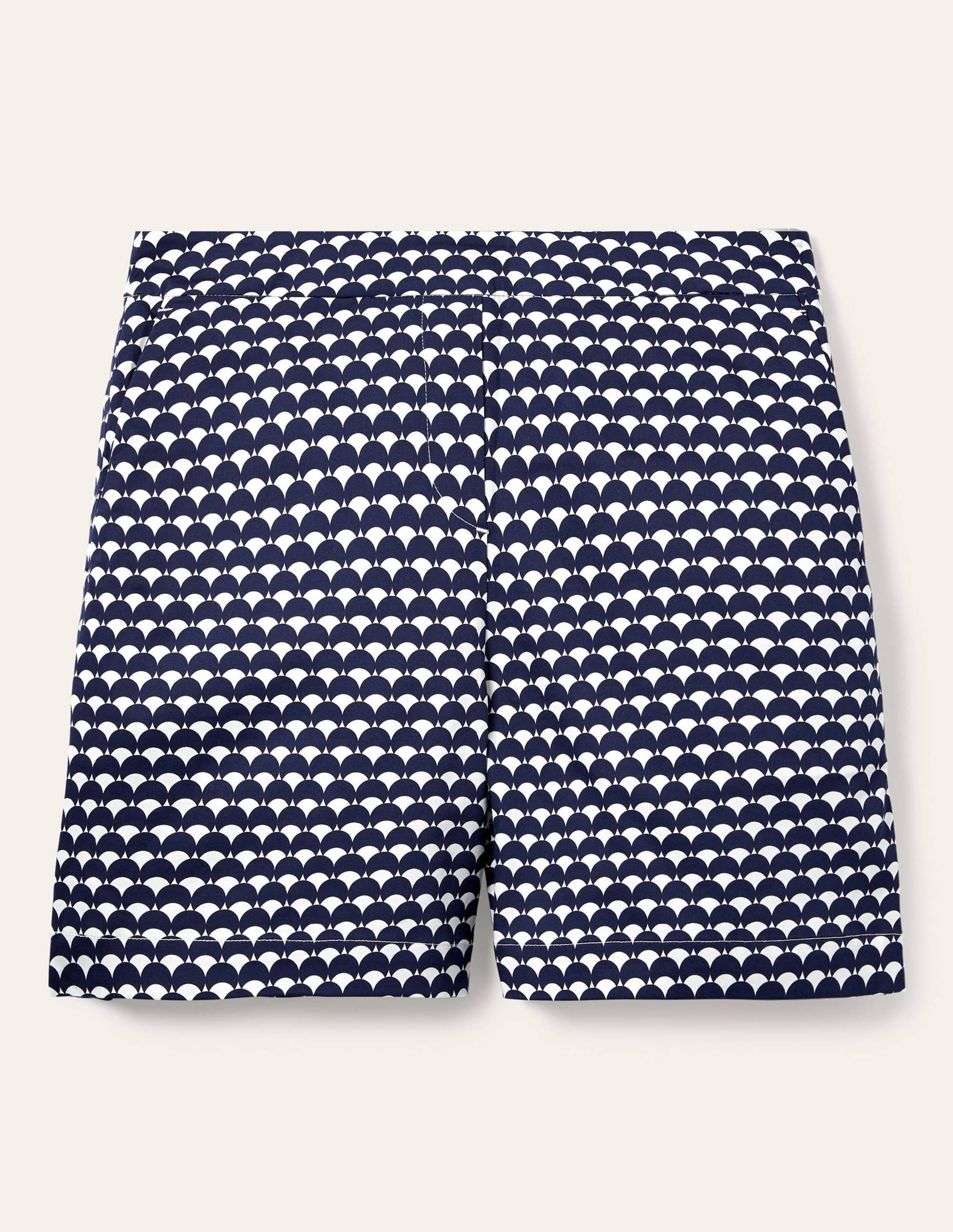 Danby Shorts zum Hineinschlüpfen-Französisches Navy, Muschelmuster - Image 5