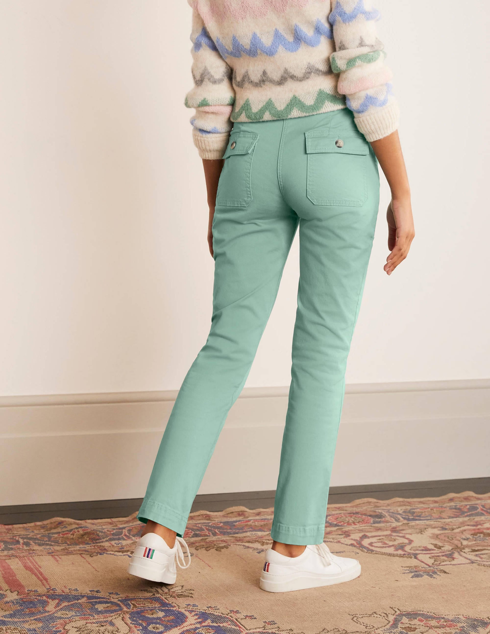 Pantalon chino Abingdon-Menthe pomme - Image 2