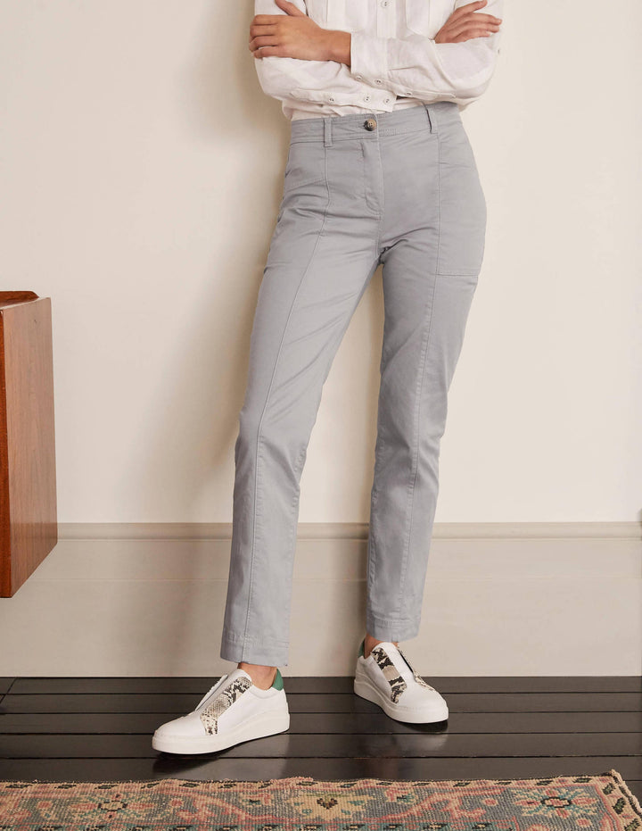 Abingdon Chinohose-Eichhörnchengrau