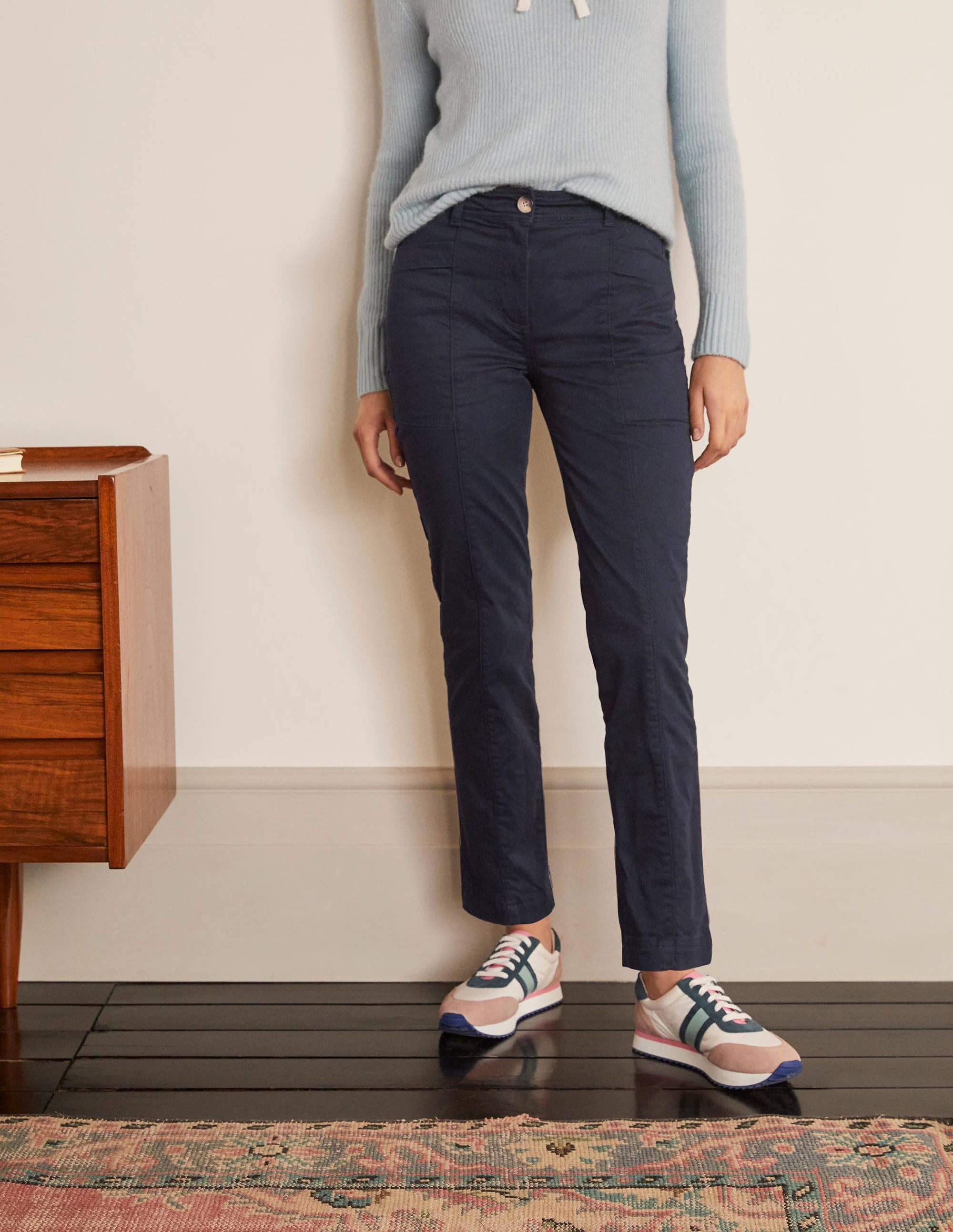 Pantalon chino Abingdon-Bleu marine - Image 1