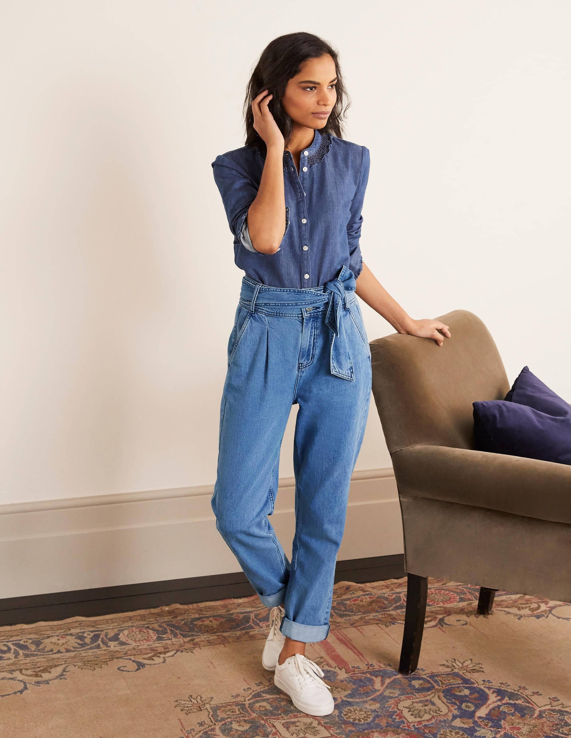 Pantalon Bude-Vintage clair - Image 4