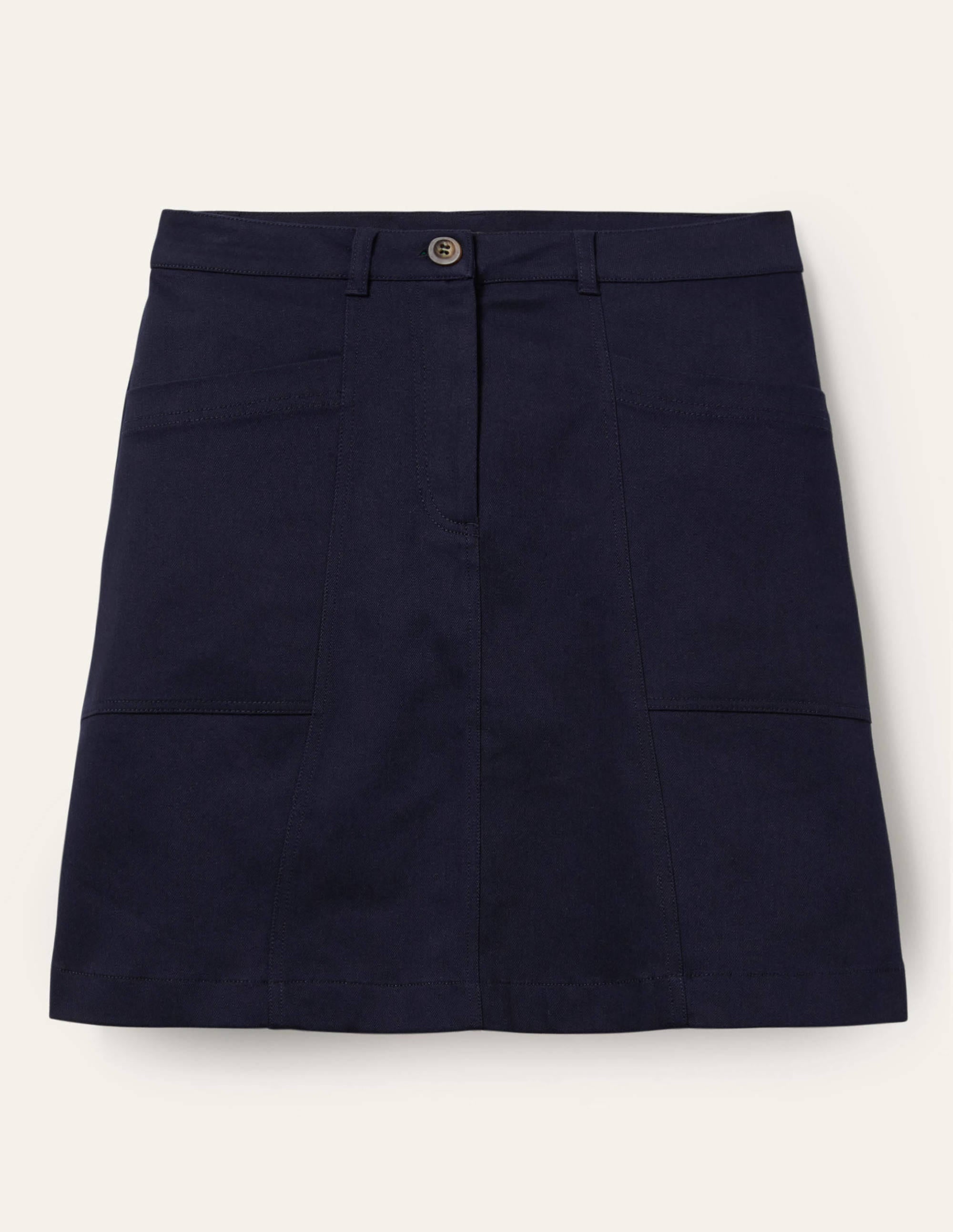 Mini-jupe Abingdon-Bleu marine - Image 5