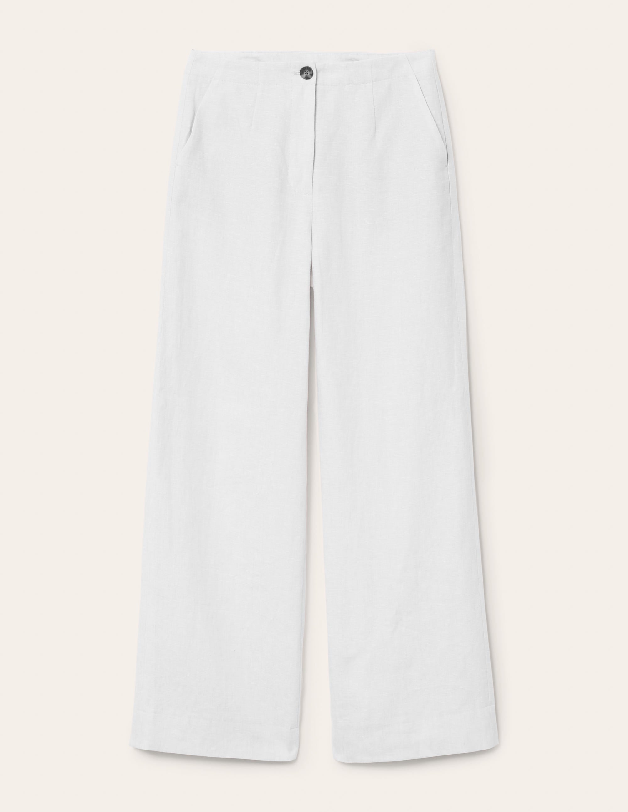 Pantalon Eldon en lin-Blanc - Image 6