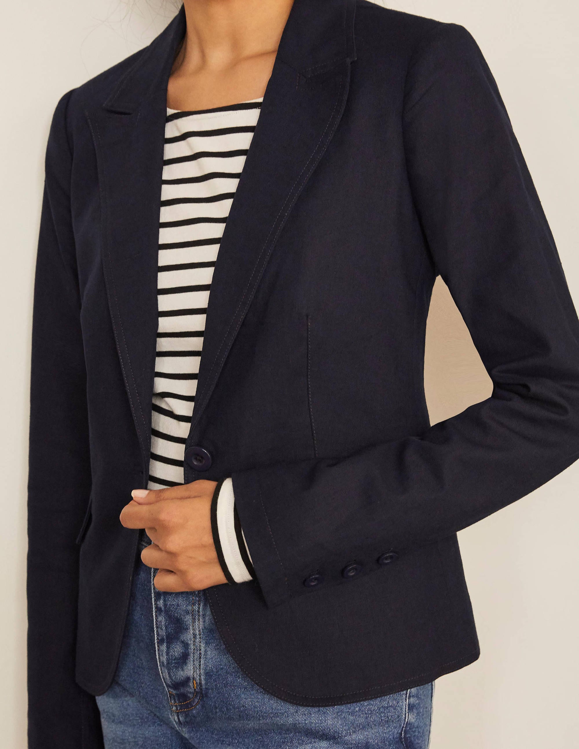 Framlingham Blazer-Marineblau - Image 3