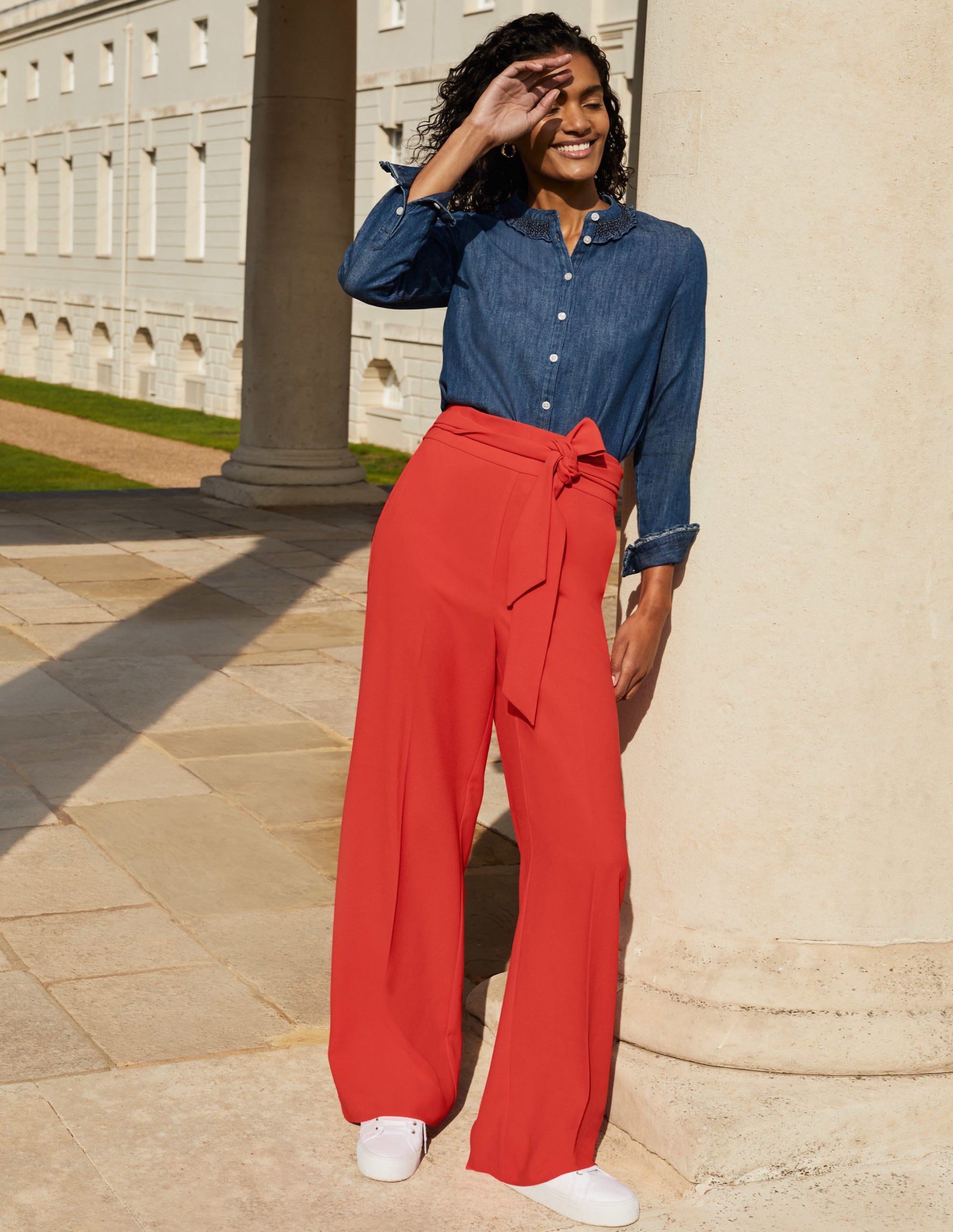 Pantalon Allendale-Rouge cerise - Image 5