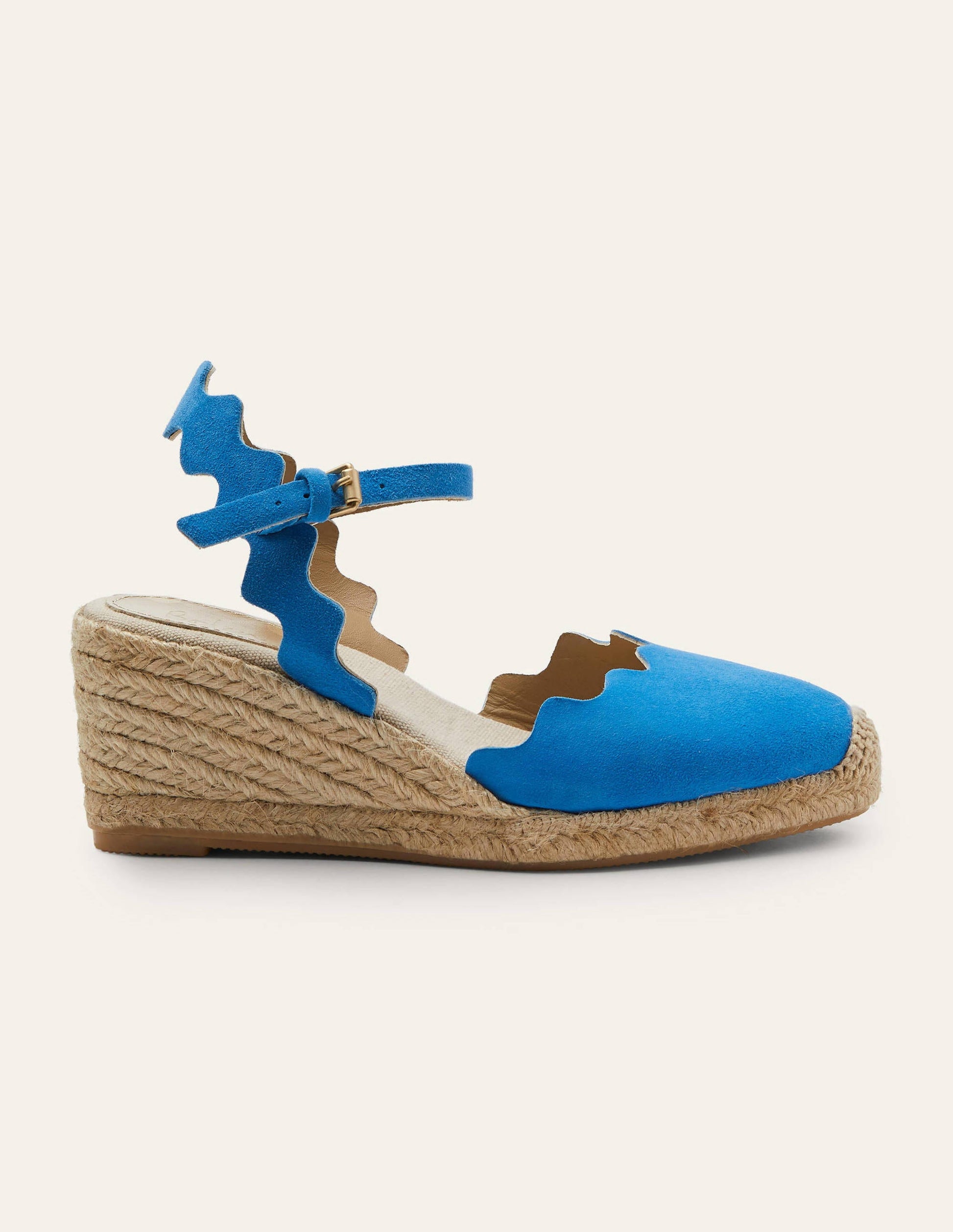 Compensées Nadine façon espadrilles-Bleu marocain-2
