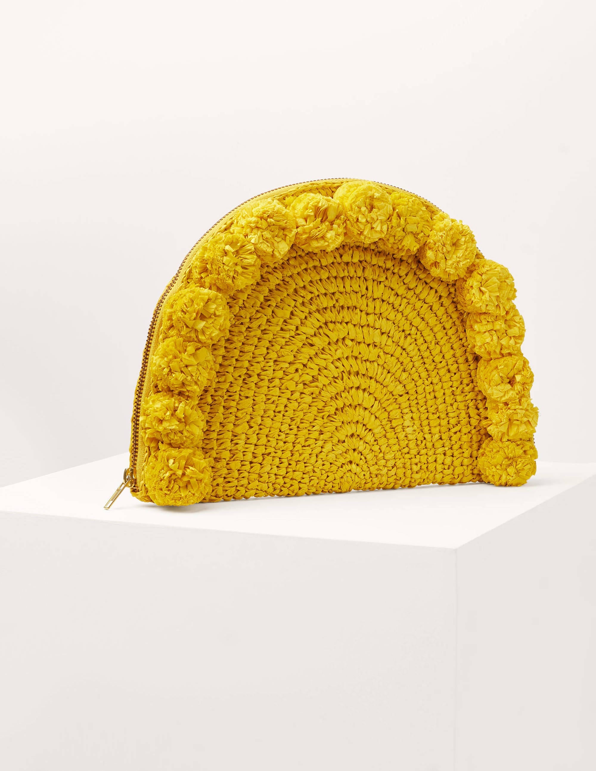 Pochette Christina en crochet-Jonquille - Image 1