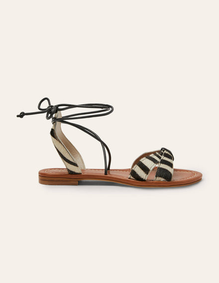 Amelie Sandalen-Zebramuster