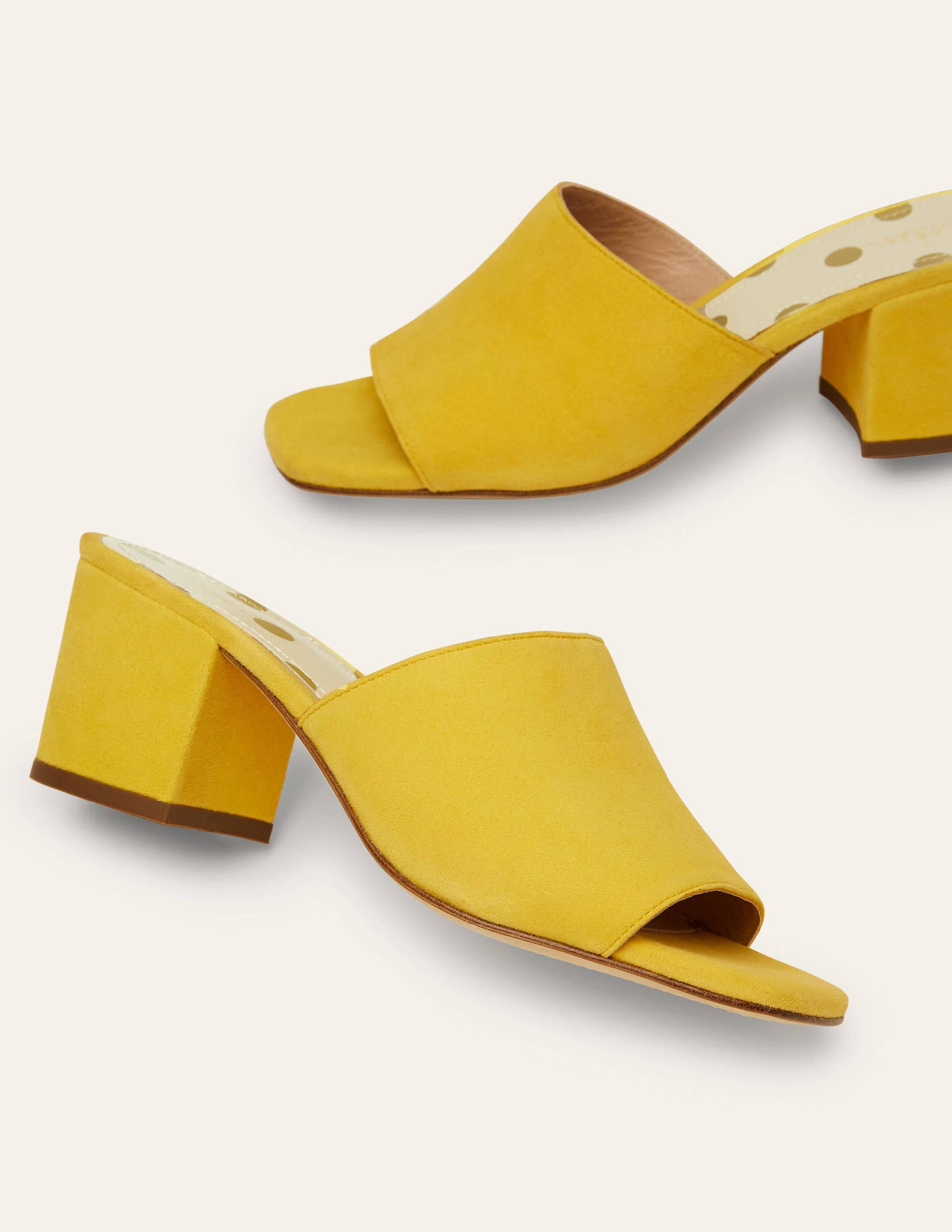 Mules à talon Elsie-Jonquille - Image 1