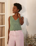 Cotton Vest-Alder