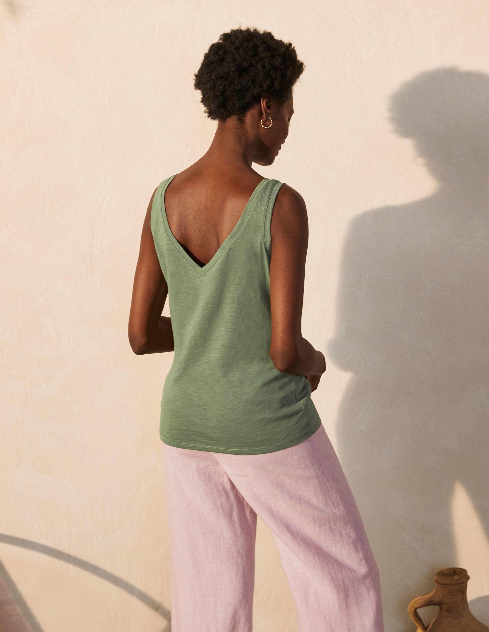 Cotton Vest-Alder - Image 3