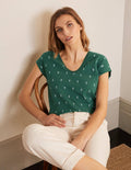 Fun Voop Tee-Palm Leaf, Pineapple