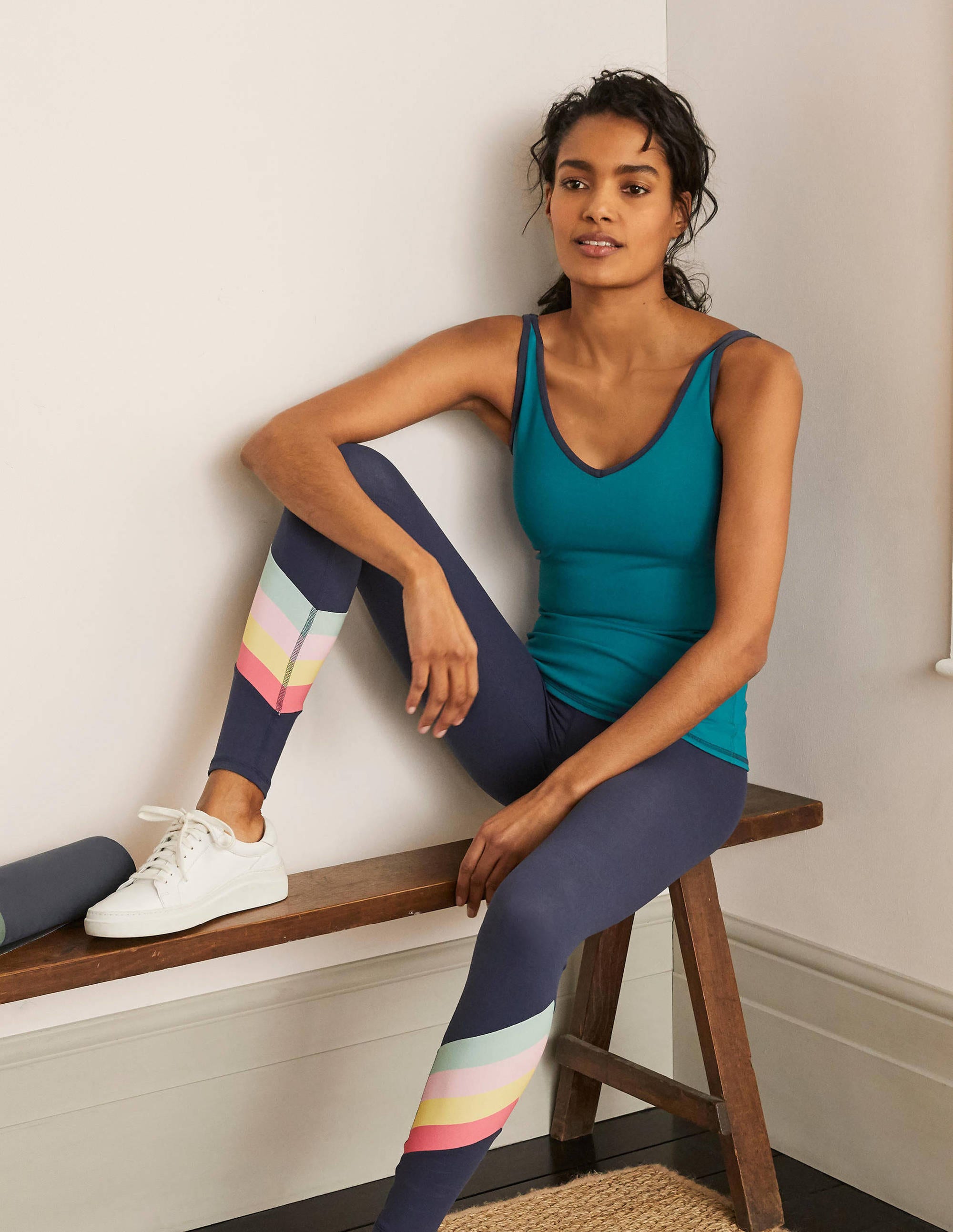 Bettina Sporttop-Petrol - Image 1